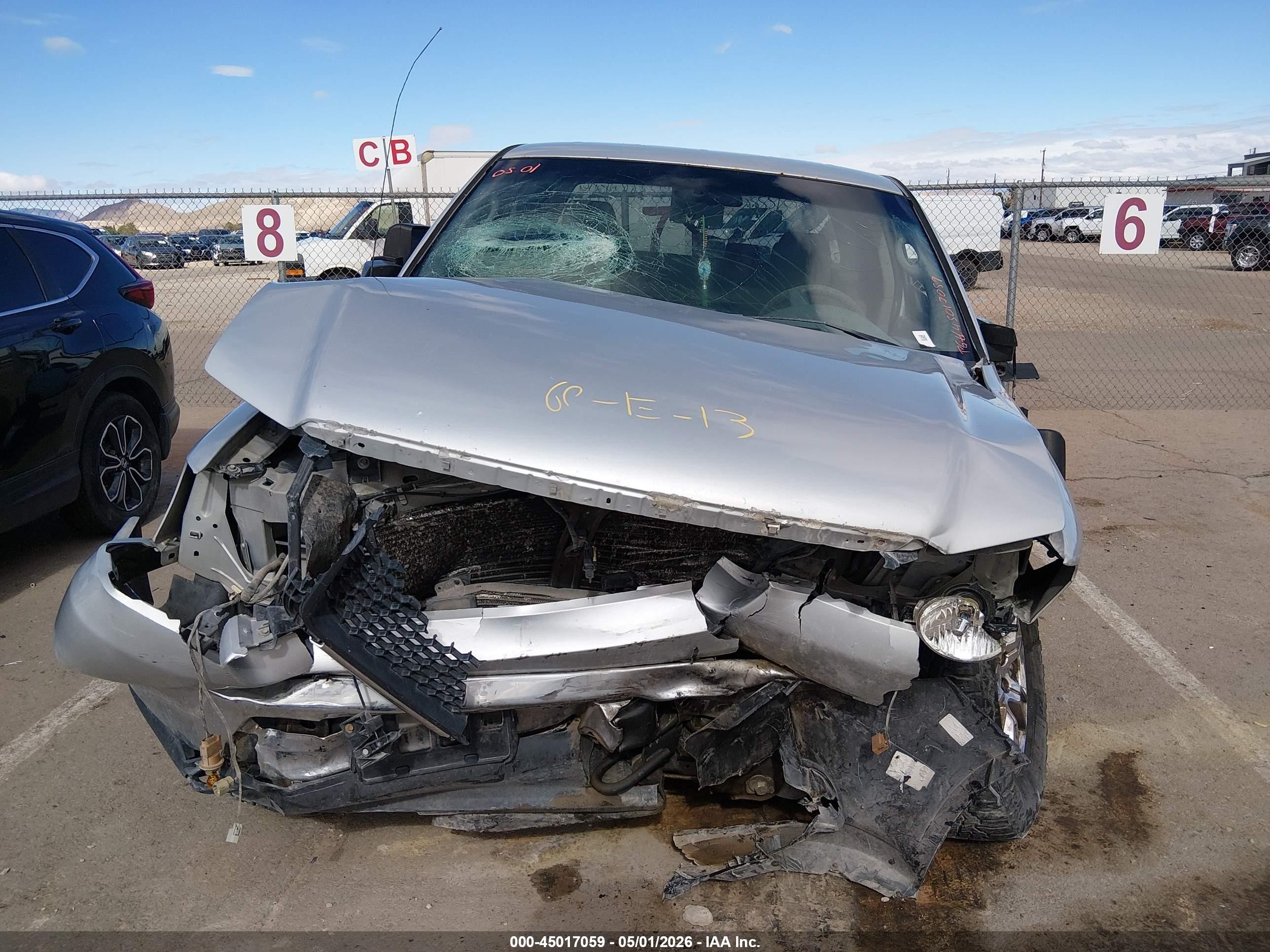 2007 Ford F-150 Fx4/lariat/xl/xlt Серебряный vin: 1FTPX14V27KA57112