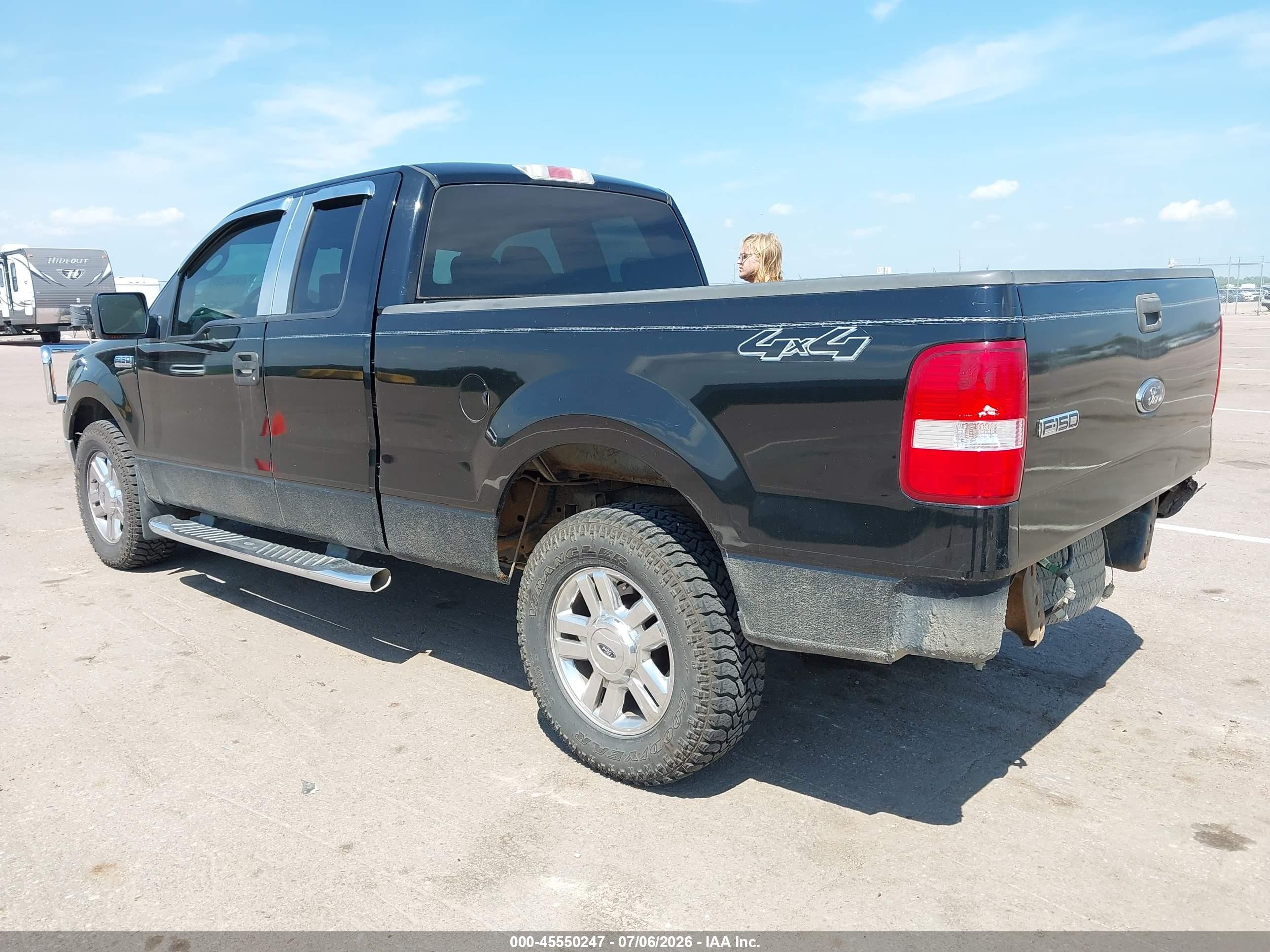 2007 Ford F-150 Fx4/lariat/xl/xlt Black vin: 1FTPX14V27KC24682