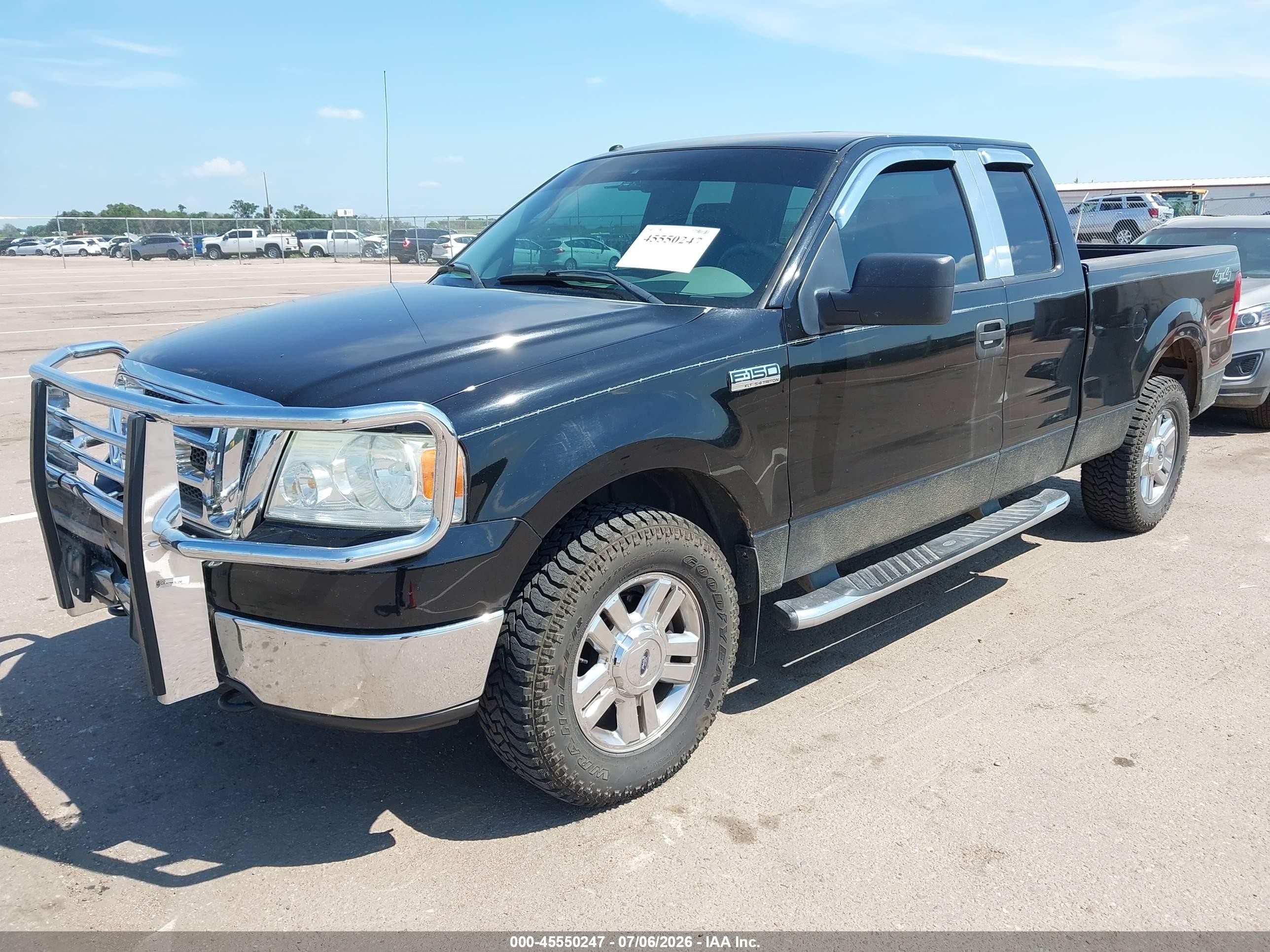 2007 Ford F-150 Fx4/lariat/xl/xlt Black vin: 1FTPX14V27KC24682