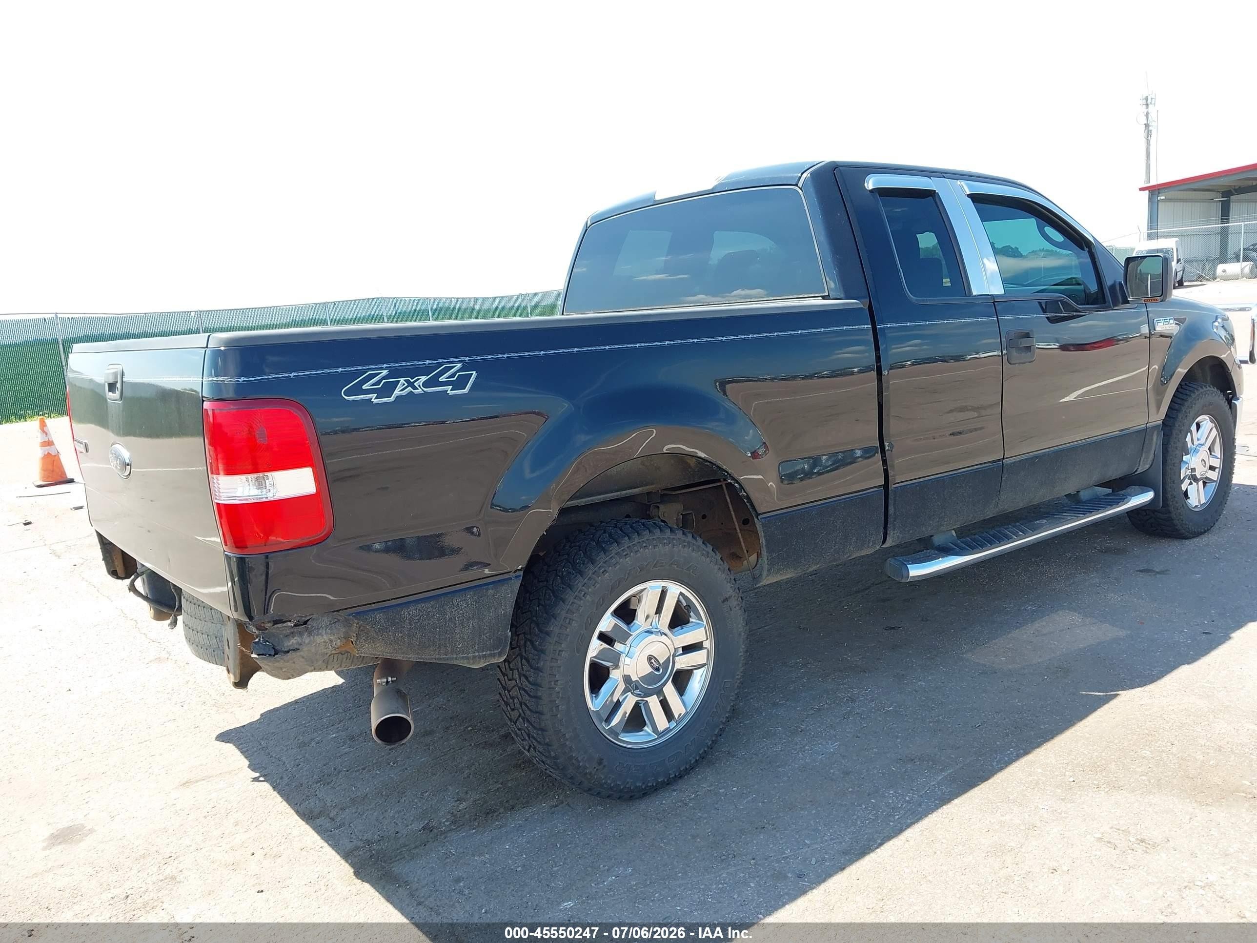 2007 Ford F-150 Fx4/lariat/xl/xlt Black vin: 1FTPX14V27KC24682