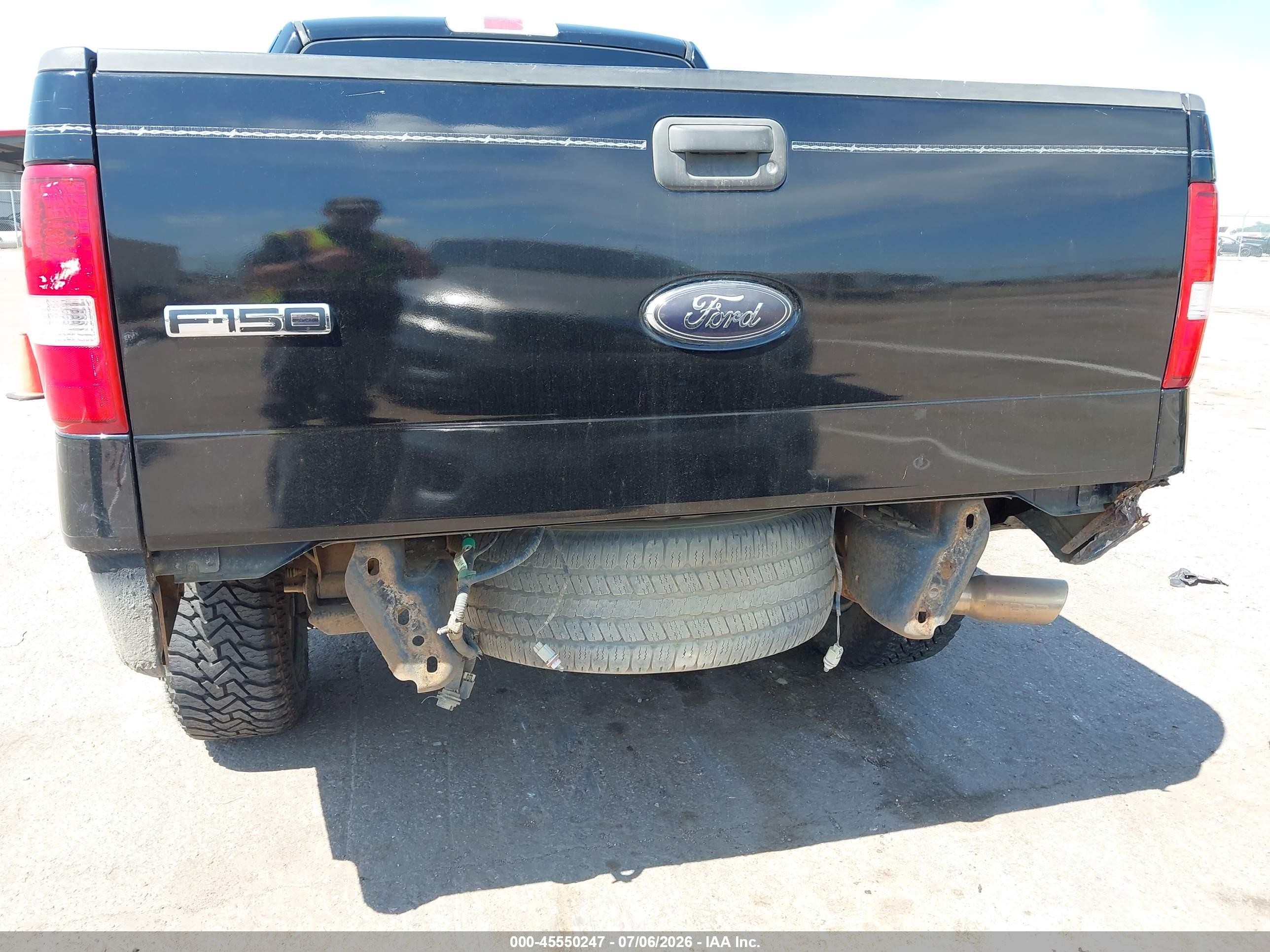 2007 Ford F-150 Fx4/lariat/xl/xlt Black vin: 1FTPX14V27KC24682