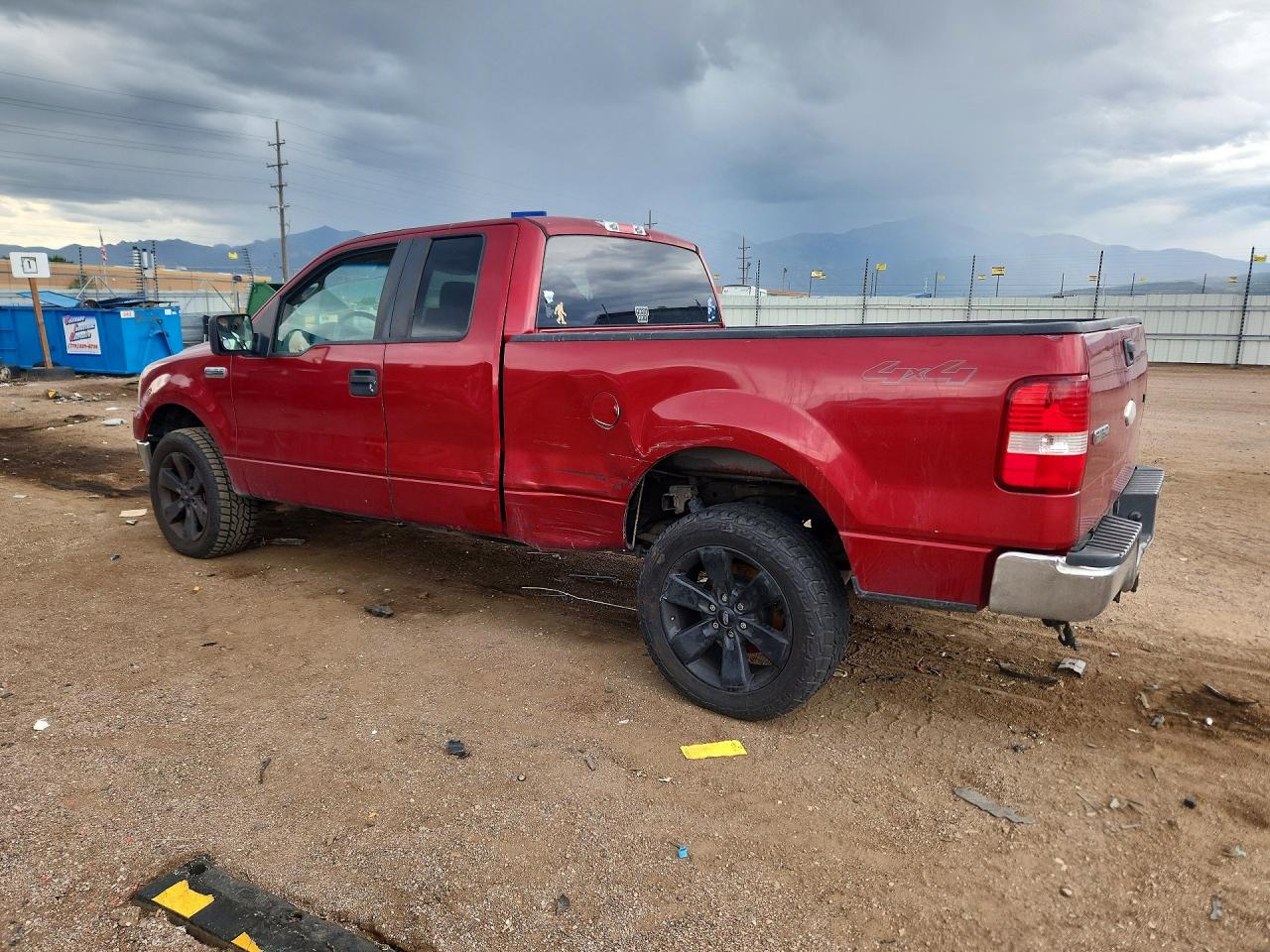 2007 Ford F150 Red vin: 1FTPX14V27KC53972