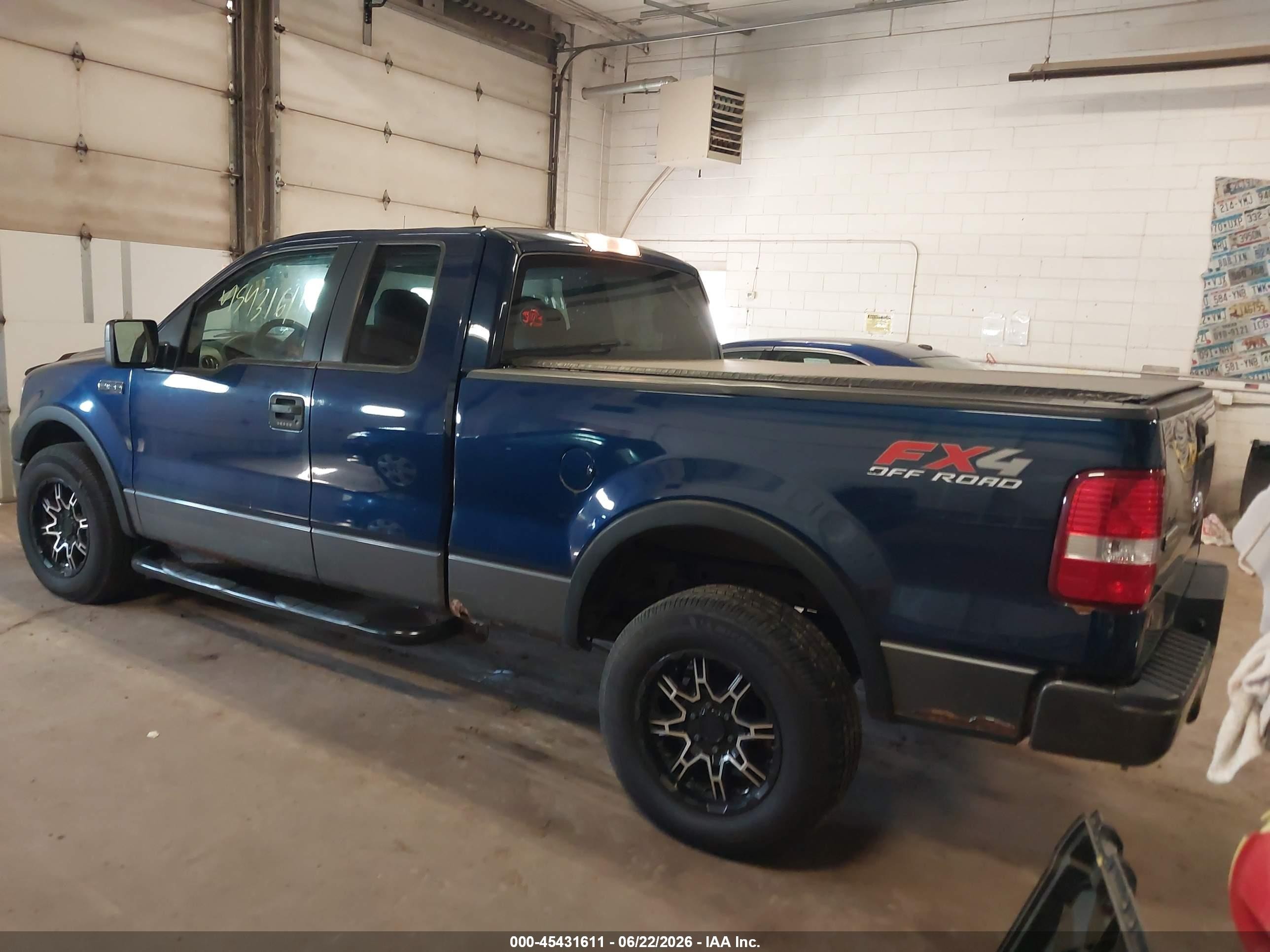 2007 Ford F-150 Fx4/lariat/xl/xlt Blue vin: 1FTPX14V27KD18237