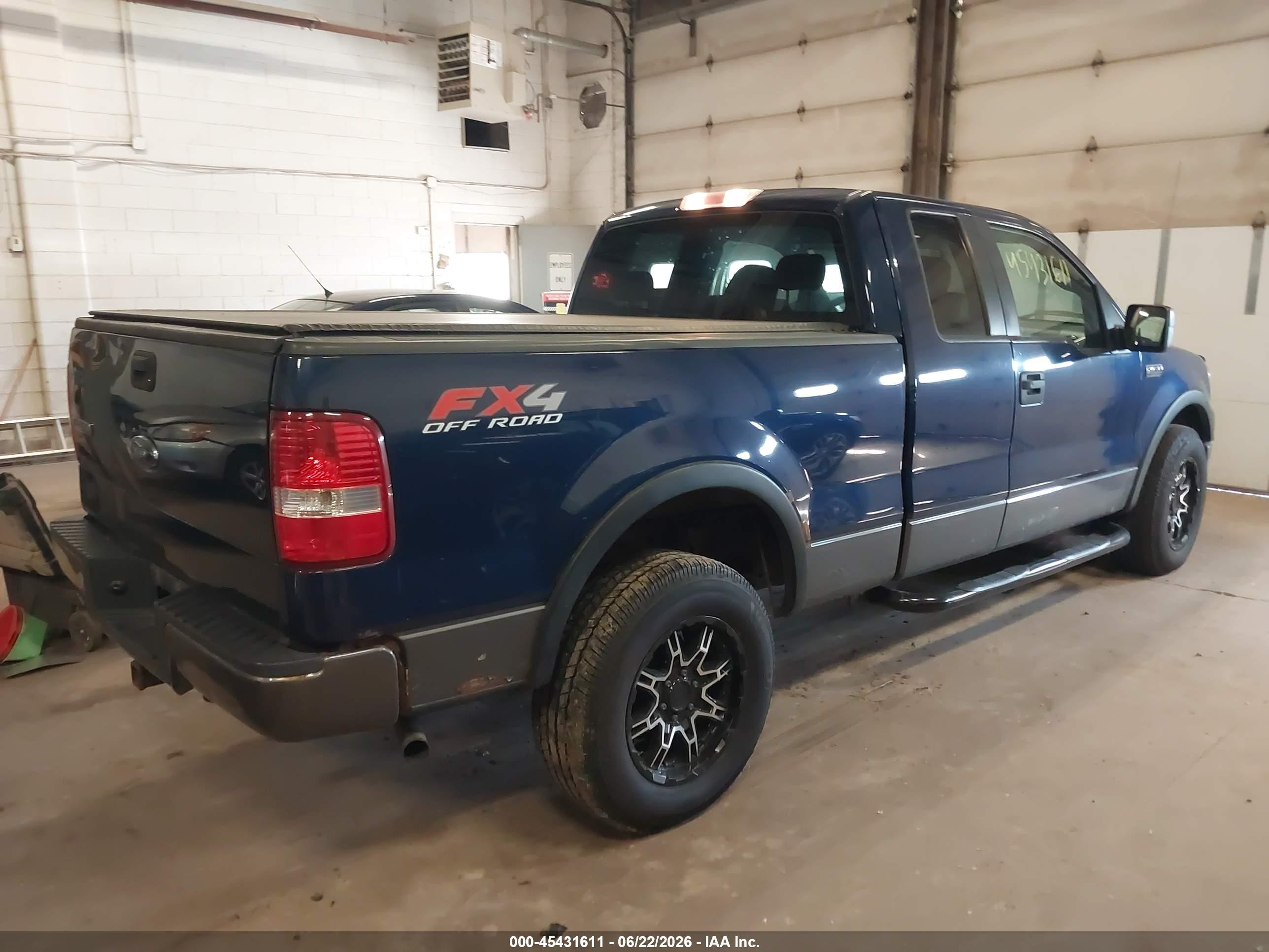 2007 Ford F-150 Fx4/lariat/xl/xlt Blue vin: 1FTPX14V27KD18237