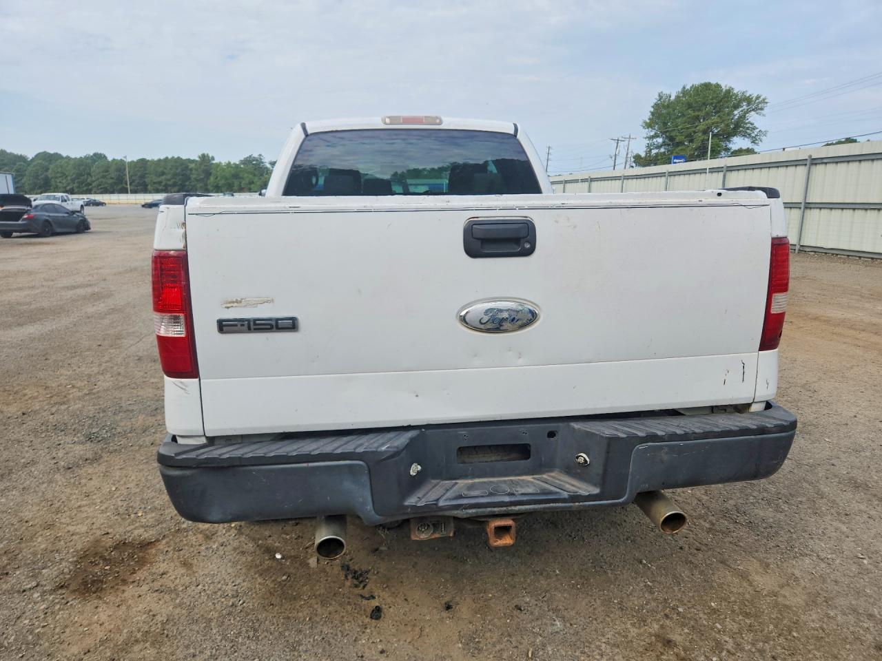 2008 Ford F150 White vin: 1FTPX14V28FB40646