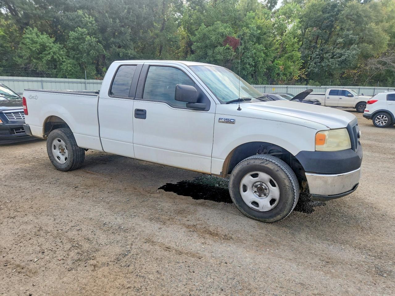 2008 Ford F150 White vin: 1FTPX14V28FB40646