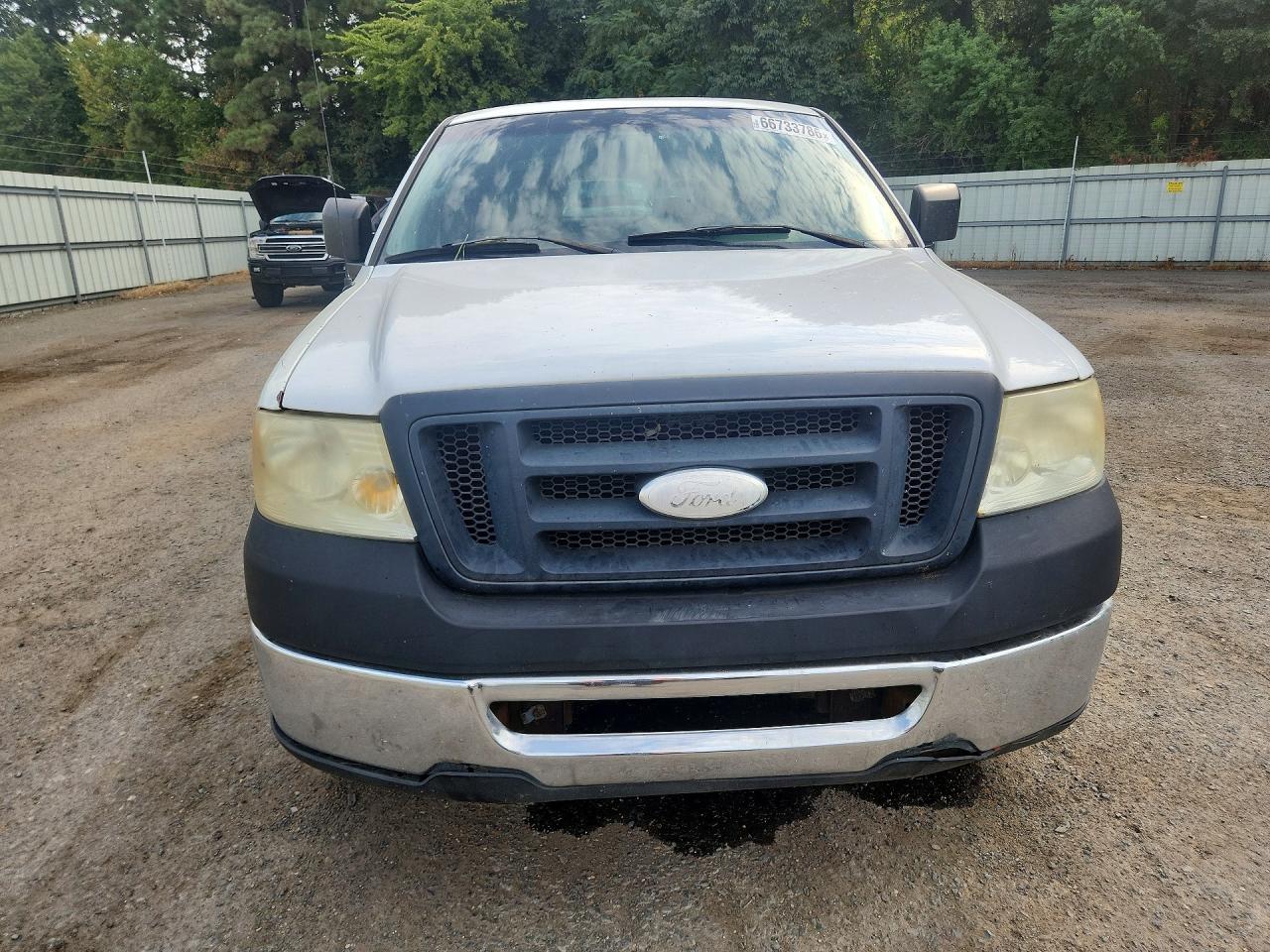 2008 Ford F150 White vin: 1FTPX14V28FB40646
