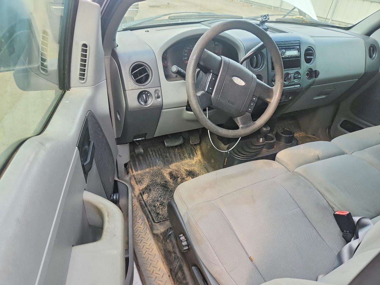 2008 Ford F150 White vin: 1FTPX14V28FB40646