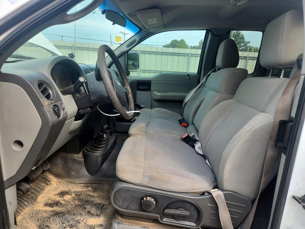 2008 Ford F150 White vin: 1FTPX14V28FB40646