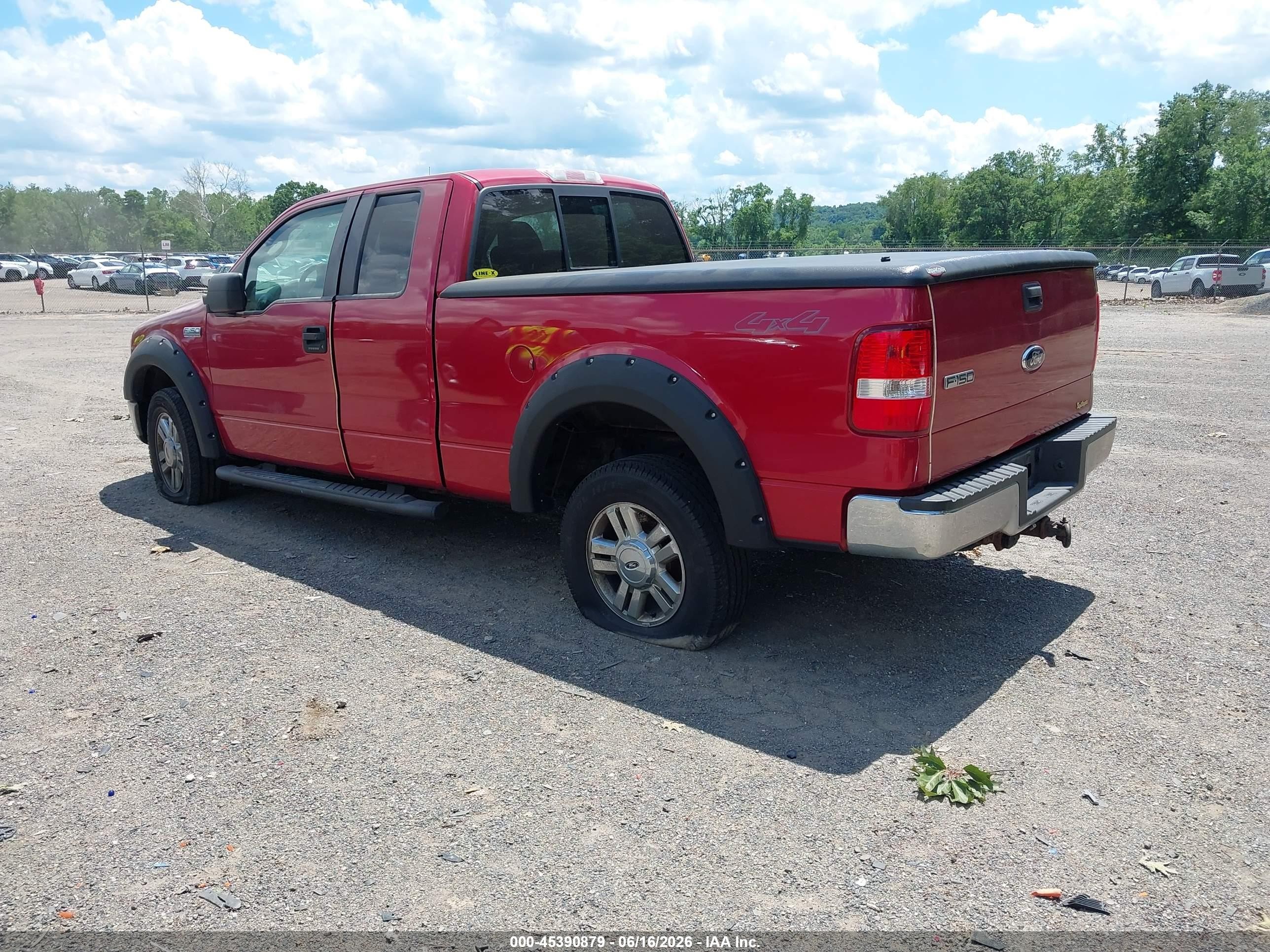 2008 Ford F-150 60th Anniversary/fx4/lariat/xl/xlt Red vin: 1FTPX14V28FB90186