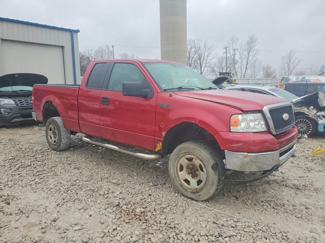 2008 Ford F150 Красный vin: 1FTPX14V28FC06368