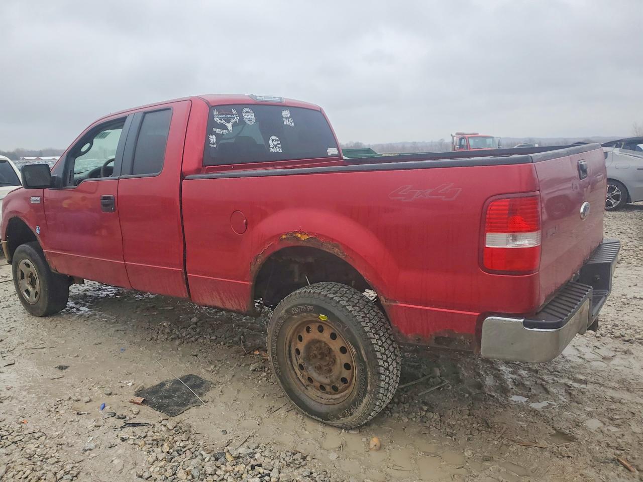2008 Ford F150 Красный vin: 1FTPX14V28FC06368