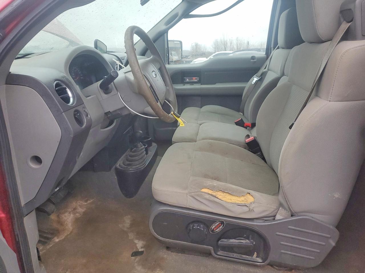 2008 Ford F150 Красный vin: 1FTPX14V28FC06368