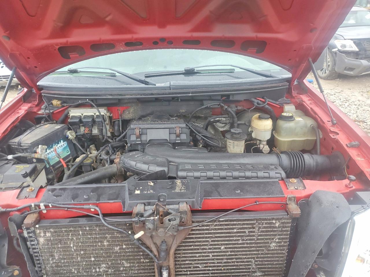 2008 Ford F150 Красный vin: 1FTPX14V28FC06368