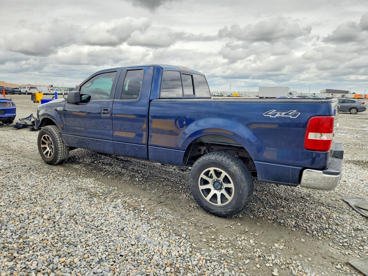 2006 Ford F150 Blue vin: 1FTPX14V36FB49093