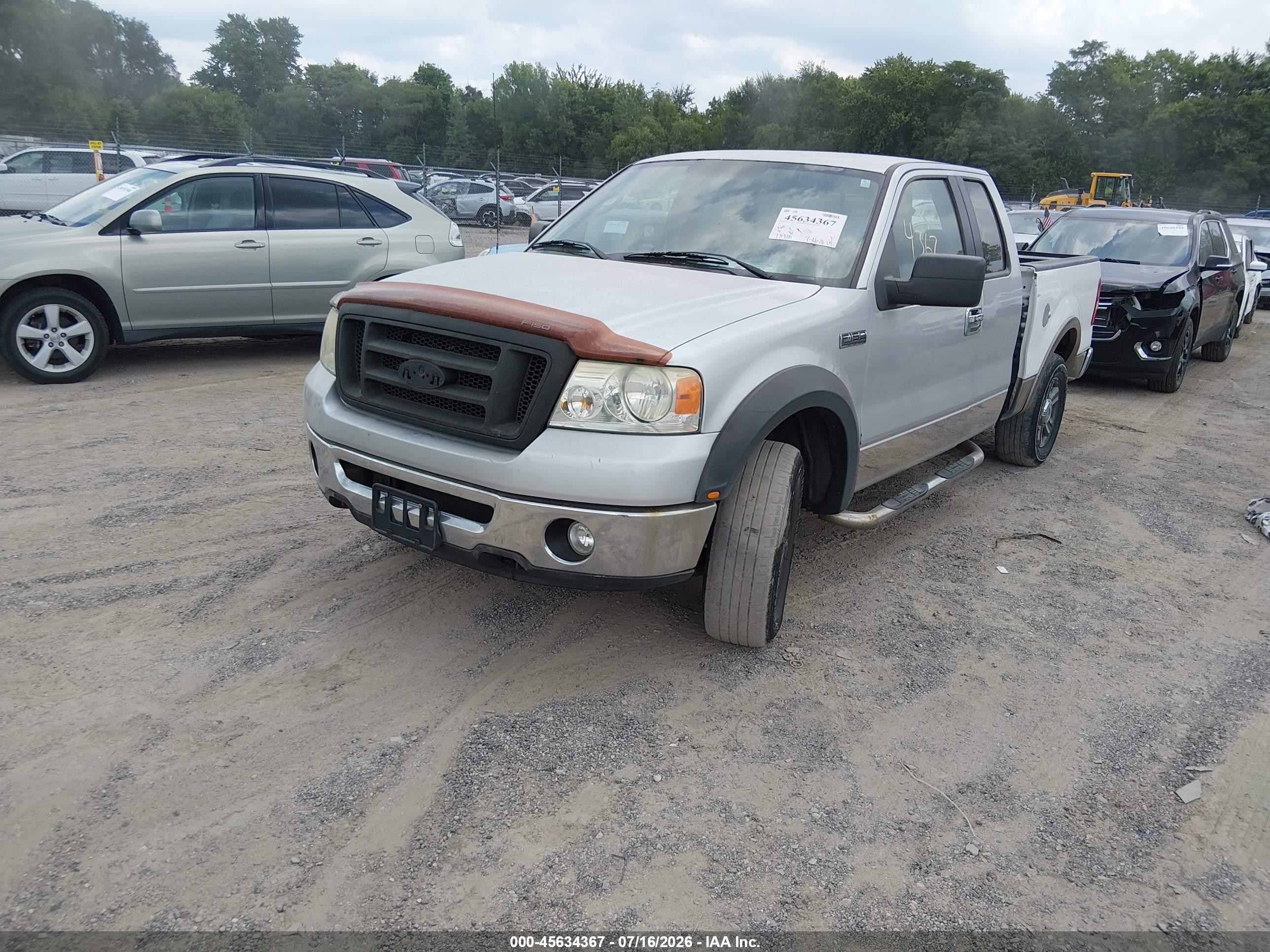 2006 Ford F-150 Fx4/lariat/xl/xlt White vin: 1FTPX14V36FB72843