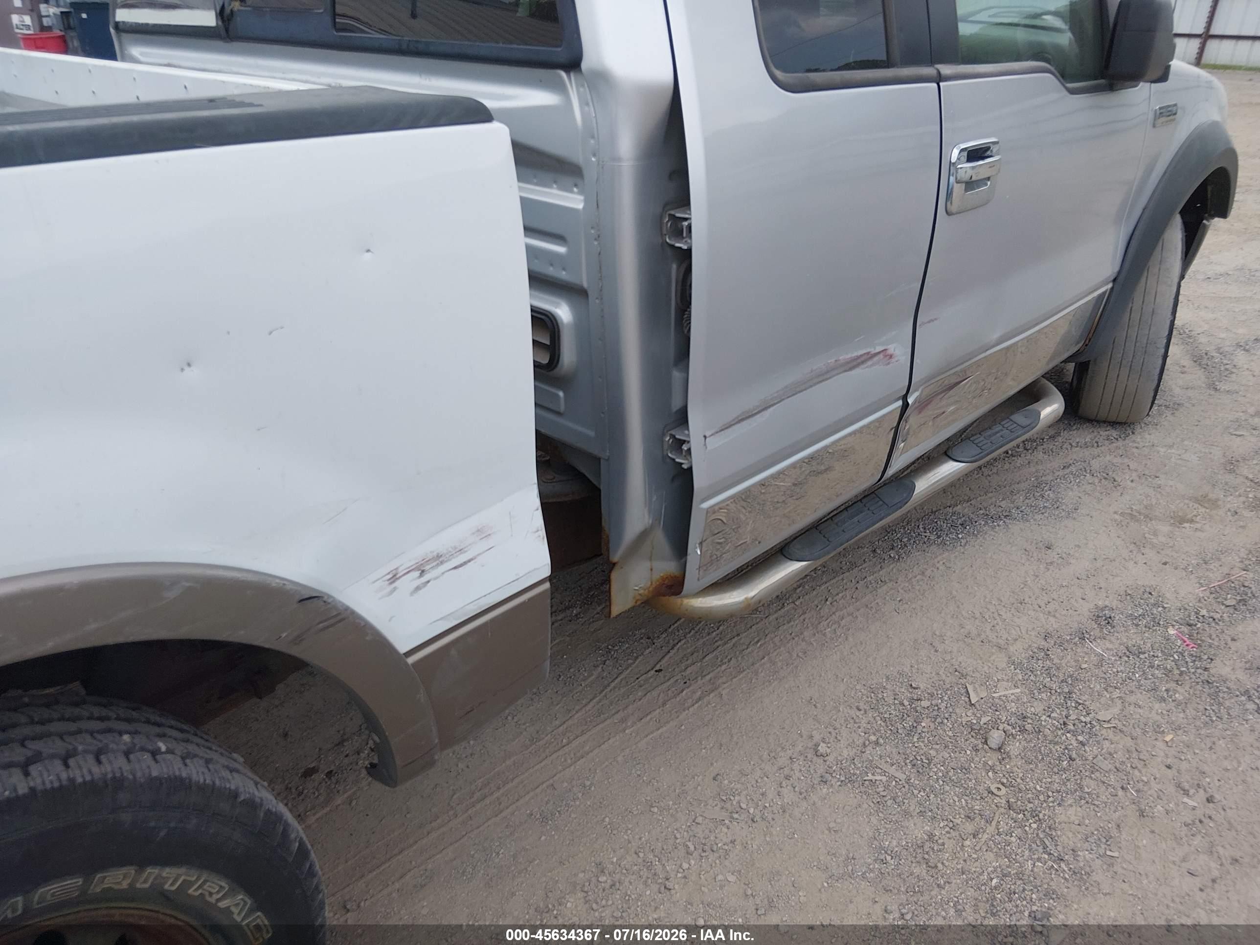 2006 Ford F-150 Fx4/lariat/xl/xlt White vin: 1FTPX14V36FB72843