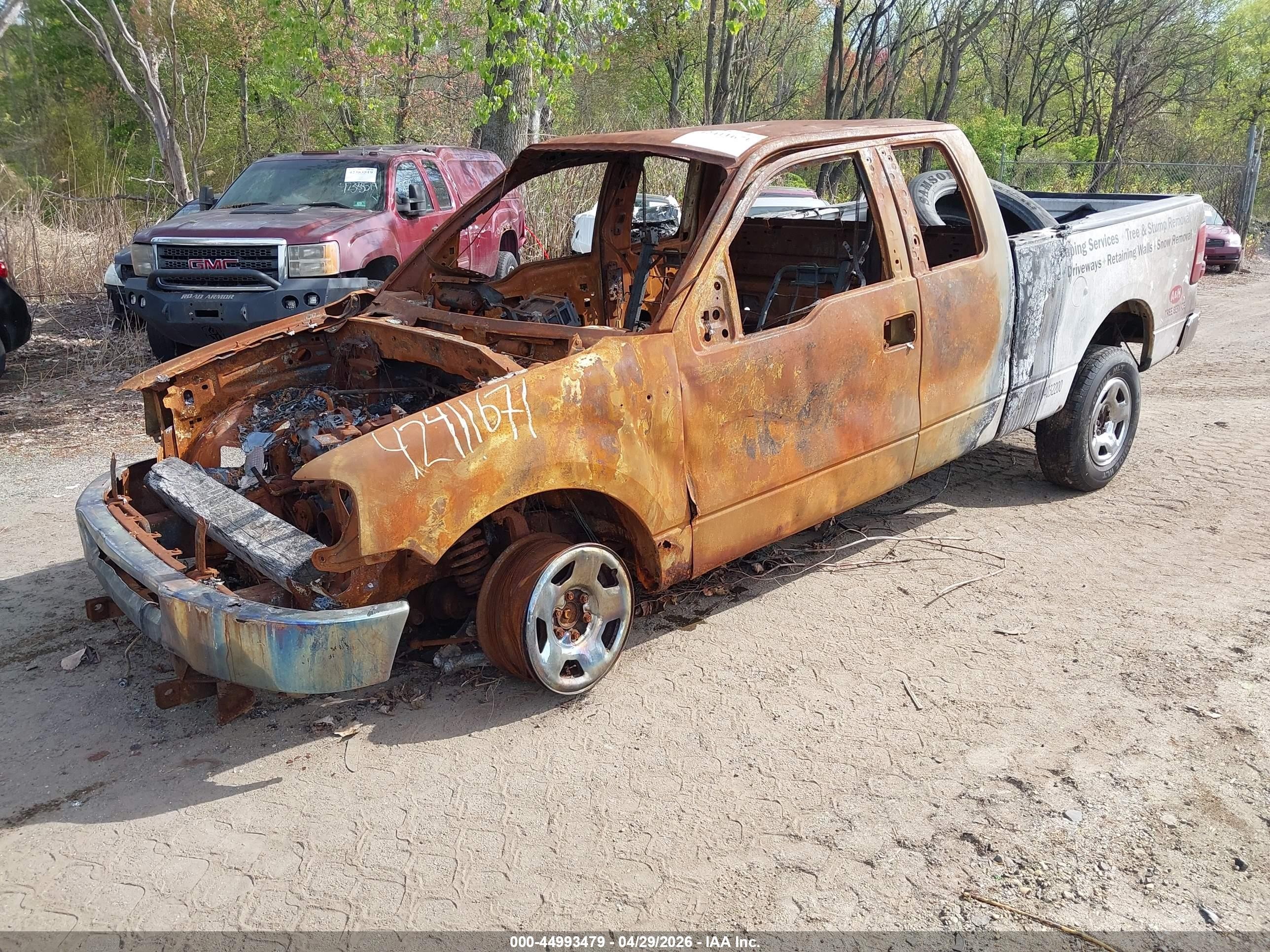 2006 Ford F-150 Fx4/lariat/xl/xlt White vin: 1FTPX14V36FB75483