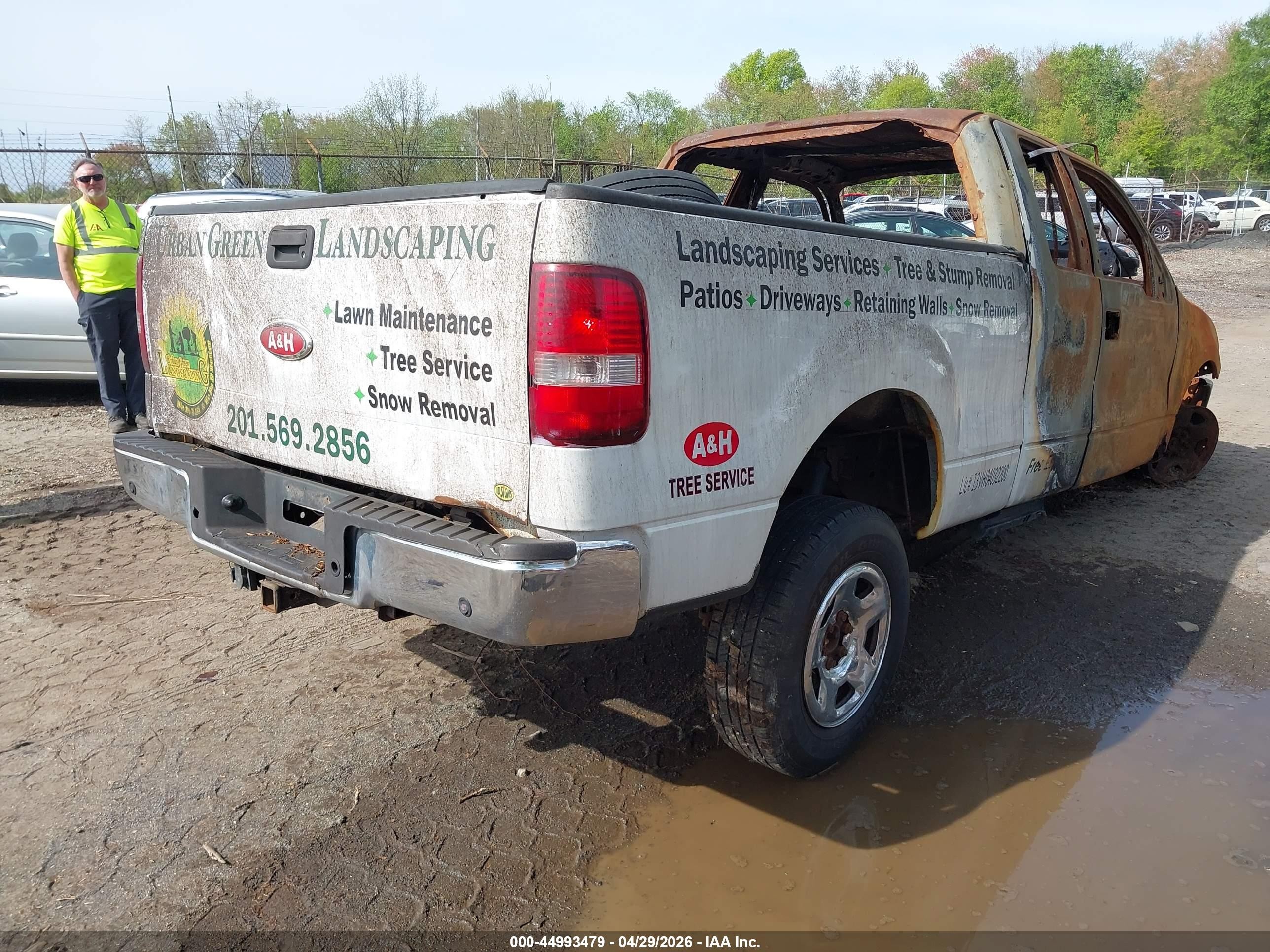 2006 Ford F-150 Fx4/lariat/xl/xlt White vin: 1FTPX14V36FB75483