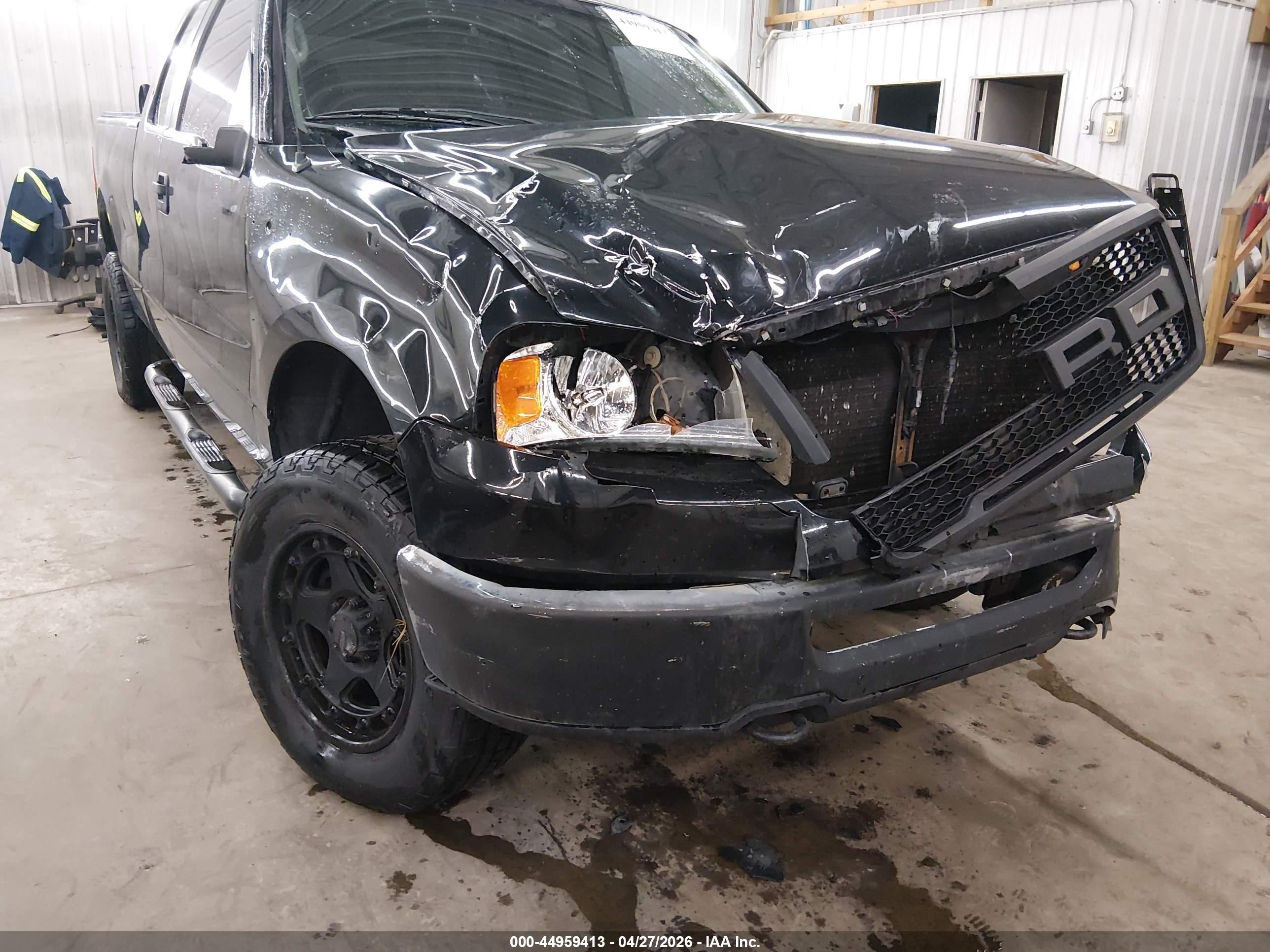 2006 Ford F-150 Fx4/lariat/xl/xlt Black vin: 1FTPX14V36KD30993