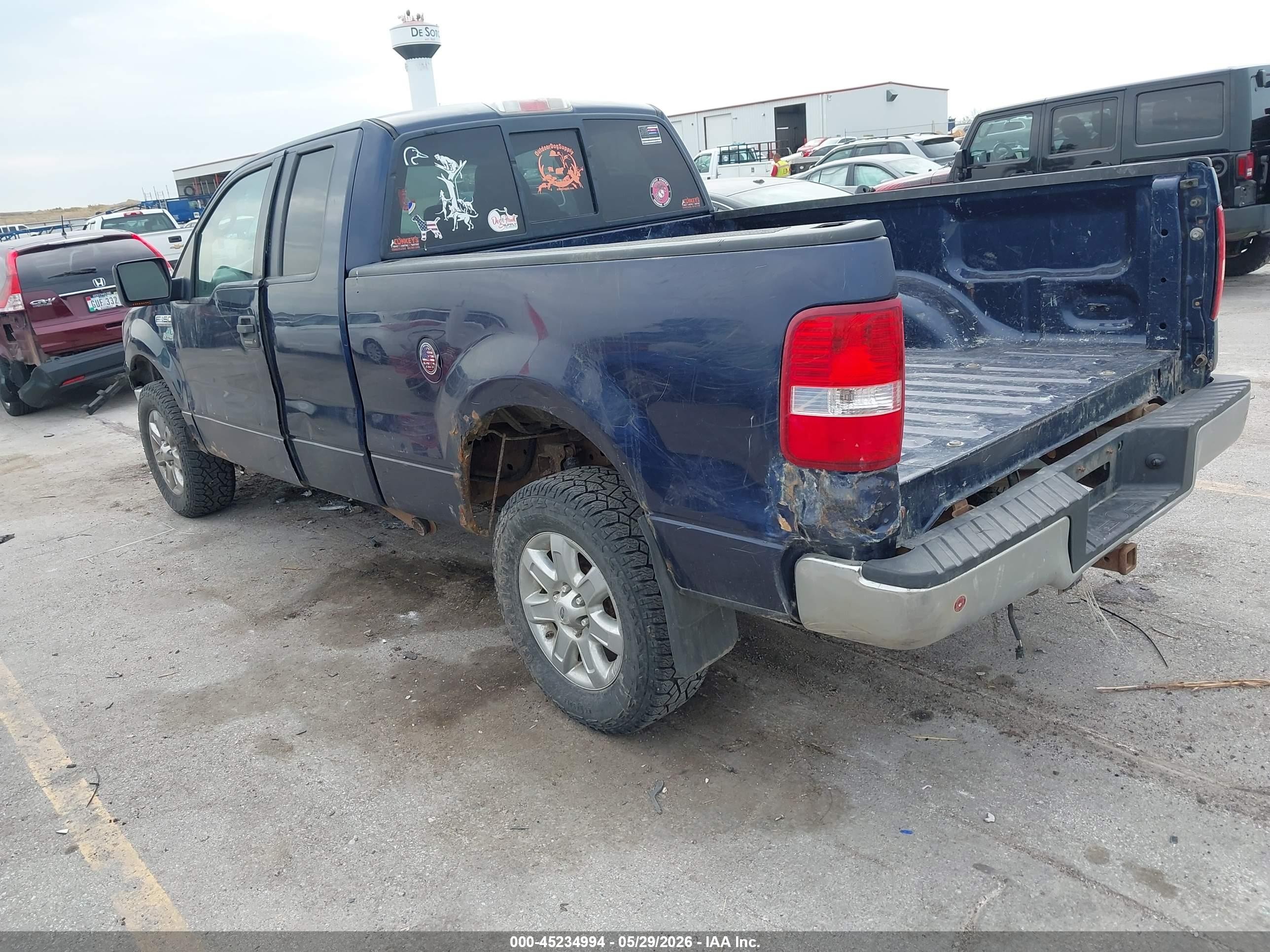 2006 Ford F-150 Fx4/lariat/xl/xlt Blue vin: 1FTPX14V36NB31747