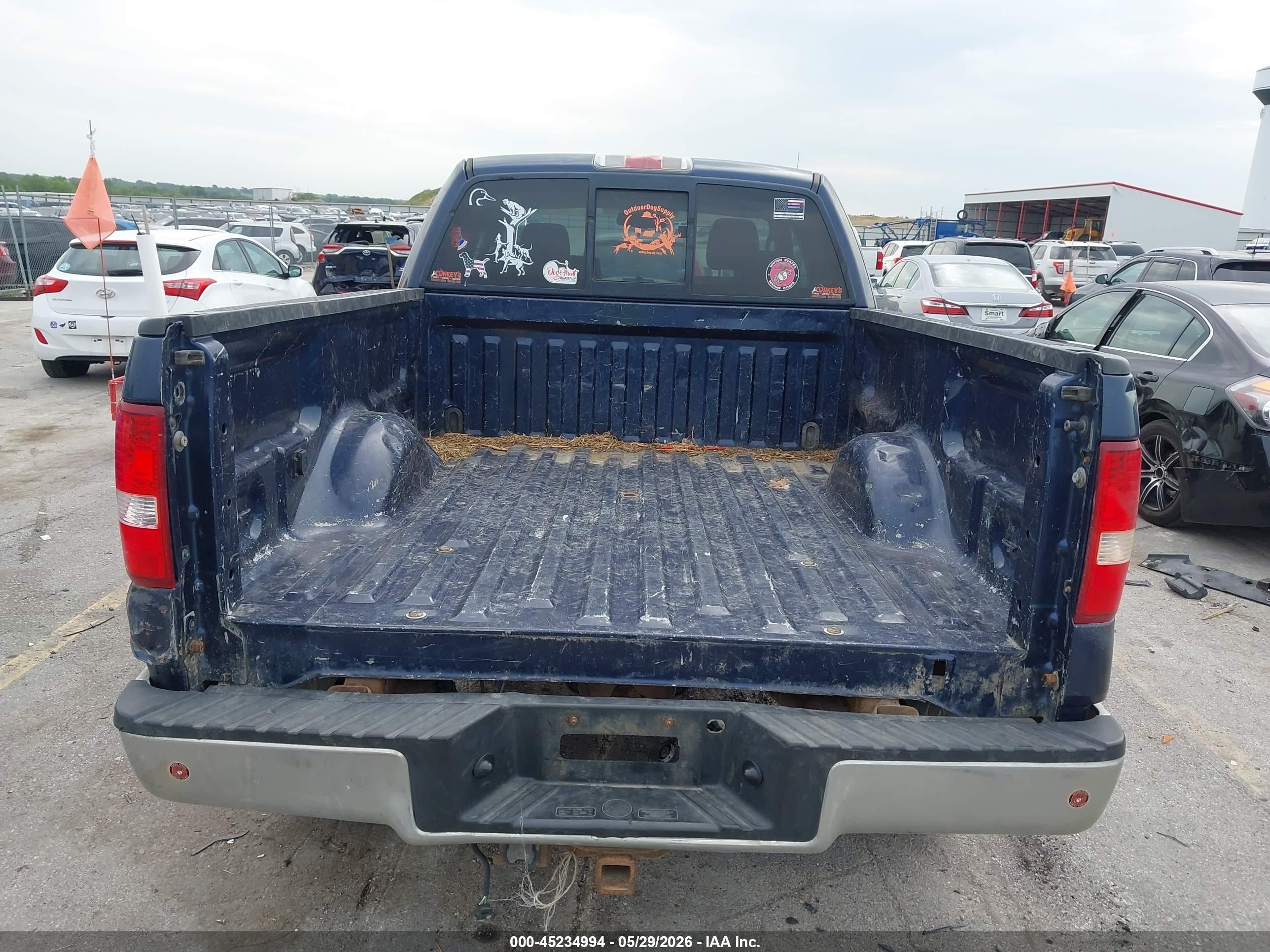 2006 Ford F-150 Fx4/lariat/xl/xlt Blue vin: 1FTPX14V36NB31747