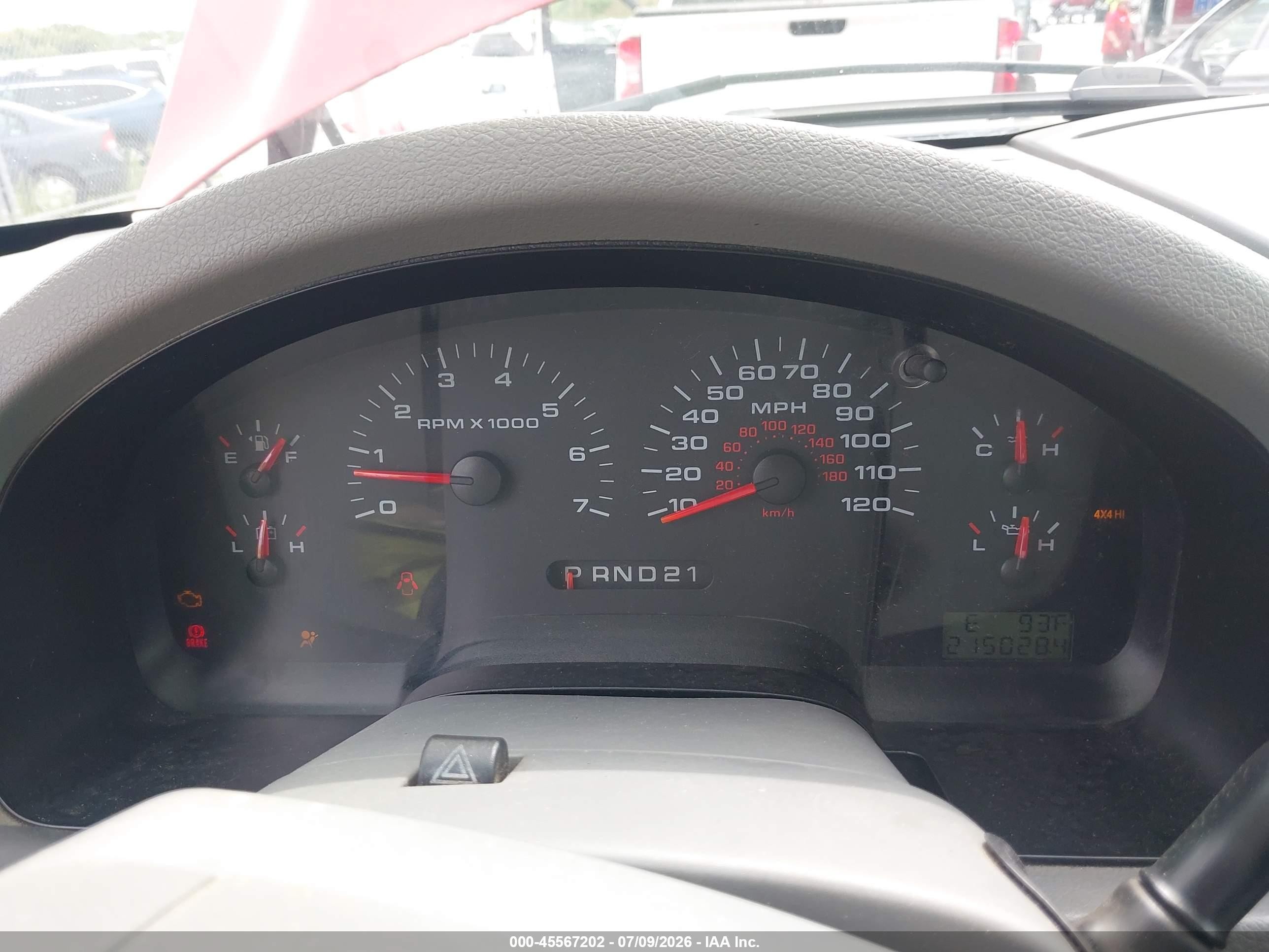 2007 Ford F-150   Red vin: 1FTPX14V37FB12952