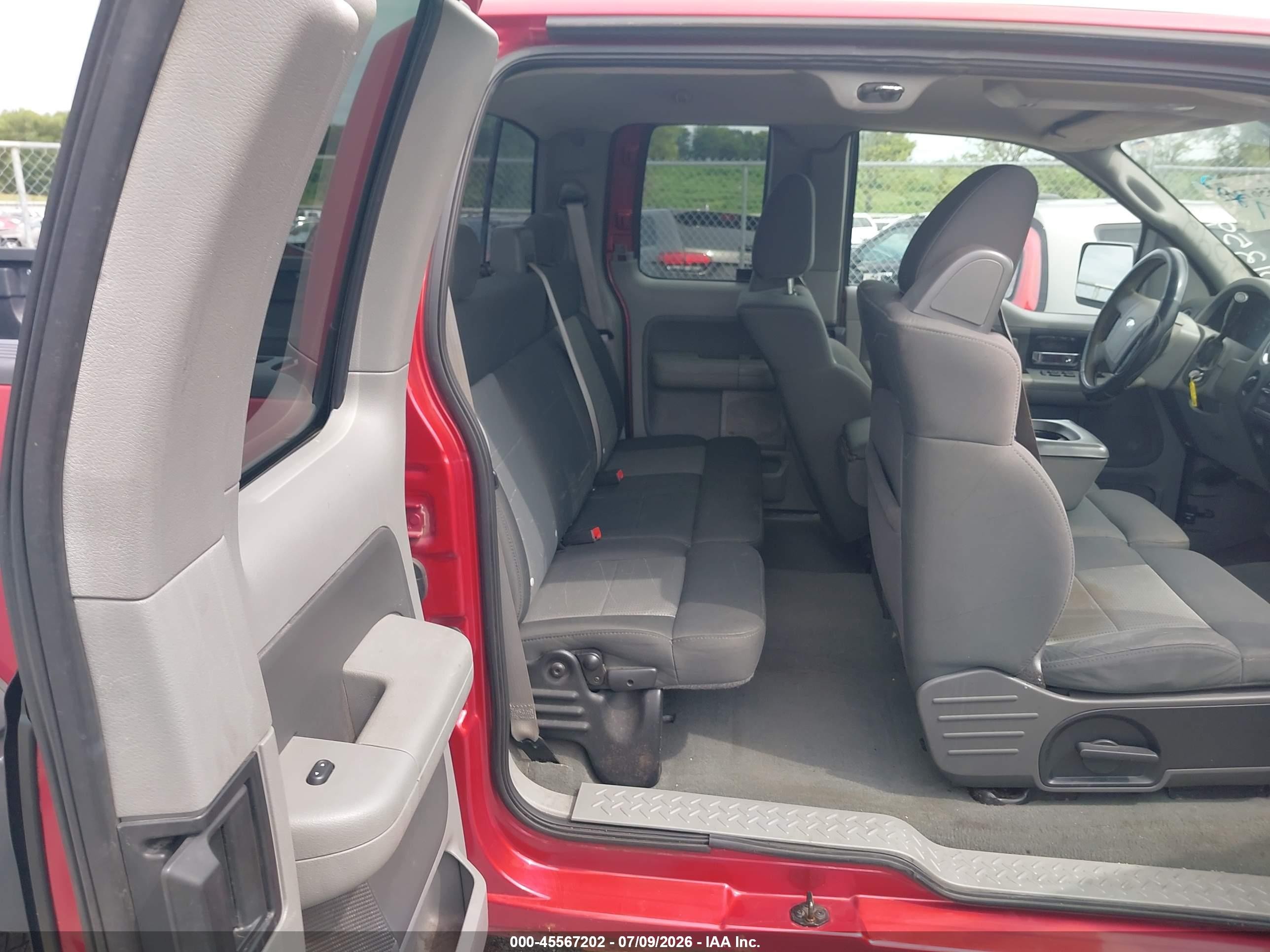 2007 Ford F-150   Red vin: 1FTPX14V37FB12952