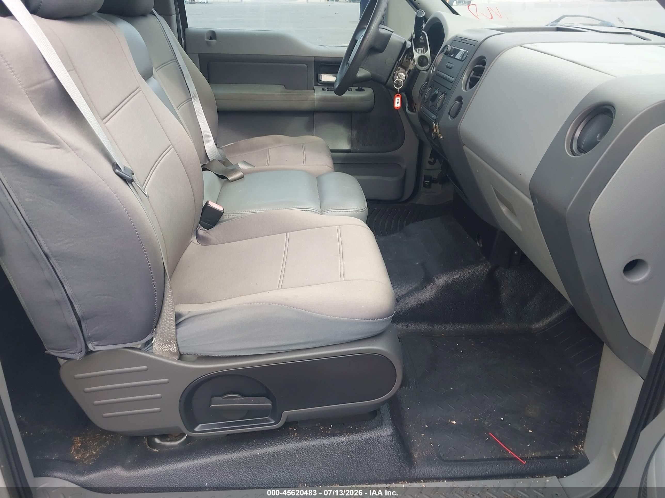 2007 Ford F-150 Fx4/lariat/xl/xlt Silver vin: 1FTPX14V37NA55061