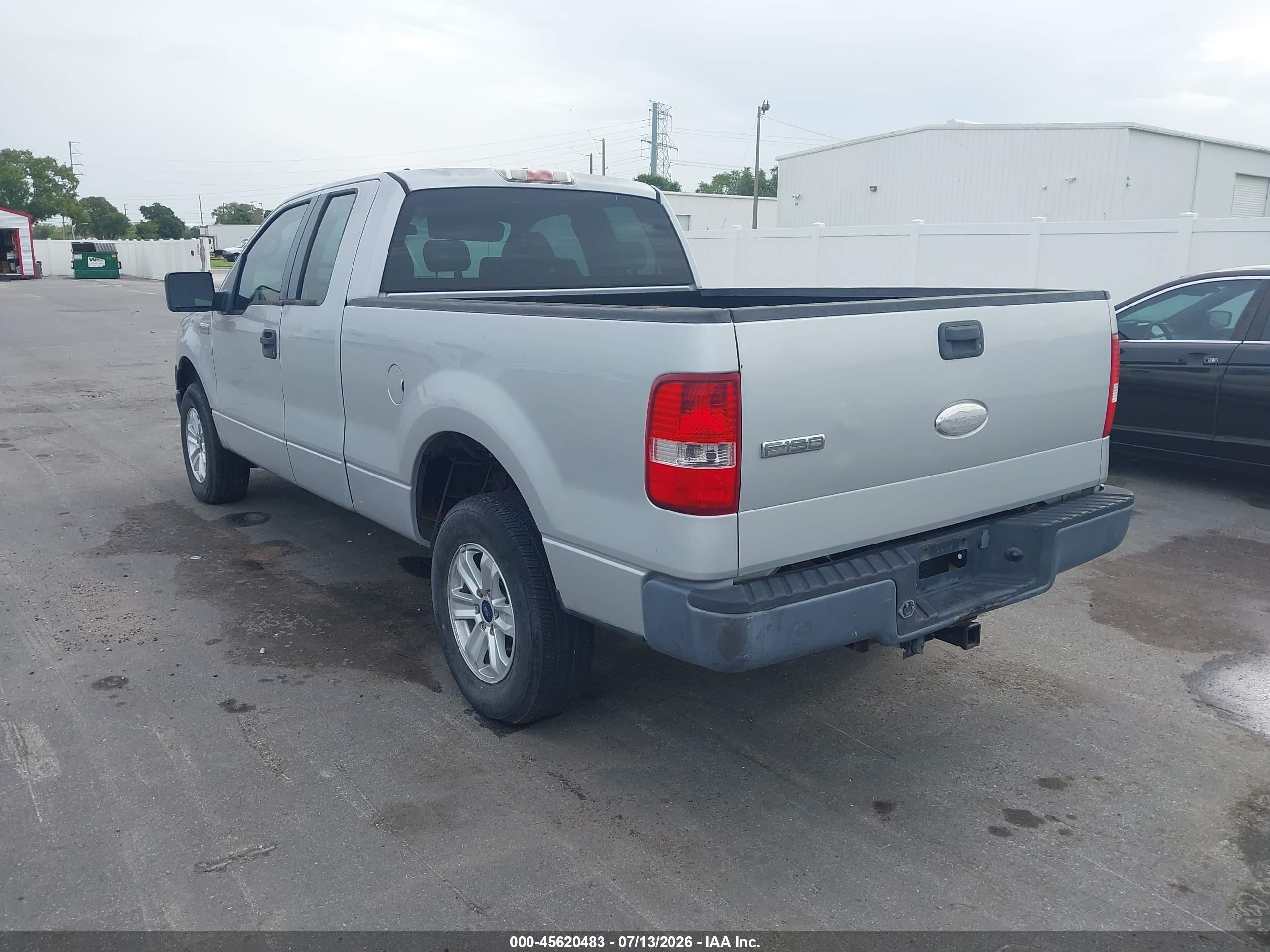 2007 Ford F-150 Fx4/lariat/xl/xlt Silver vin: 1FTPX14V37NA55061