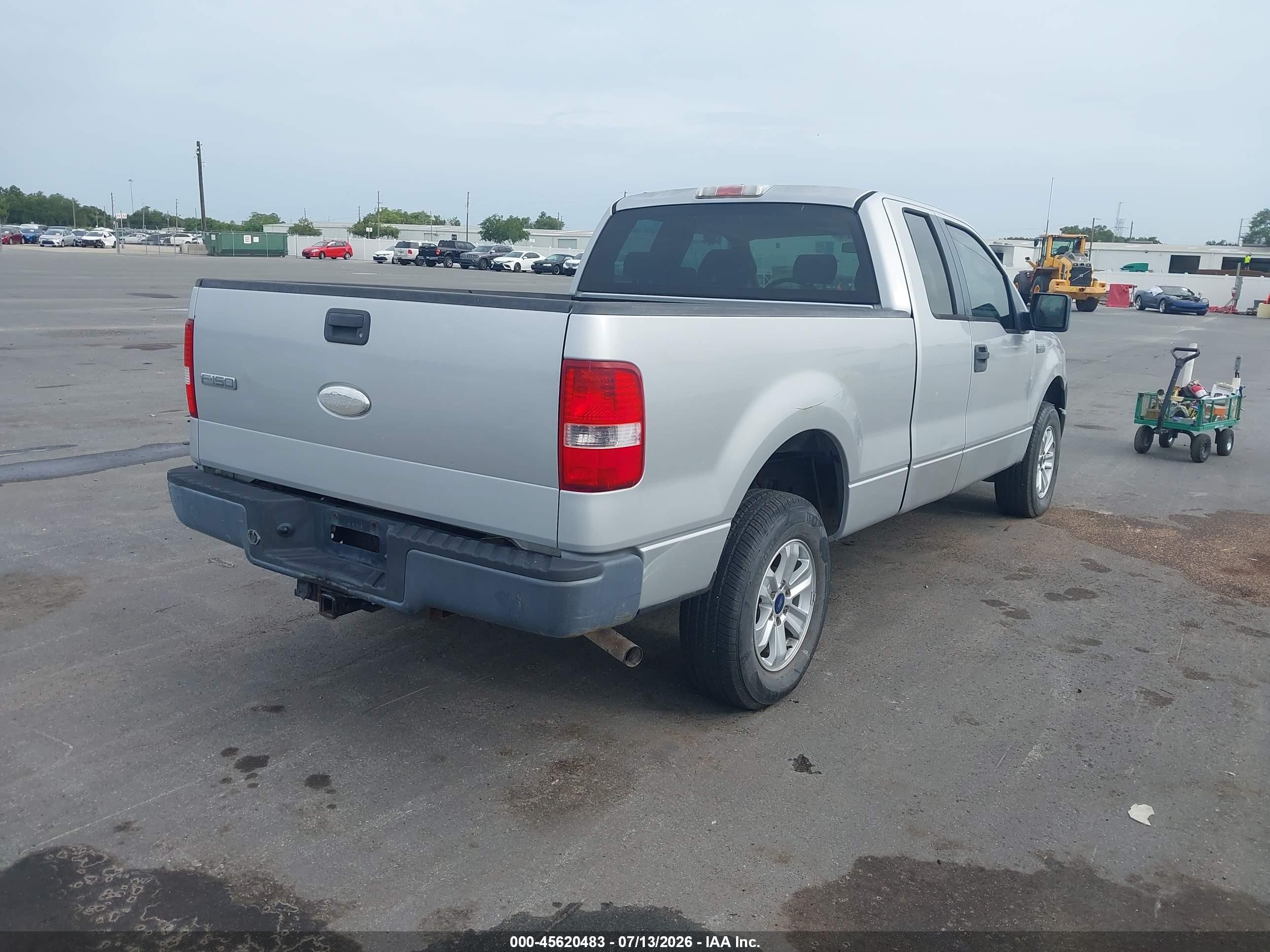 2007 Ford F-150 Fx4/lariat/xl/xlt Silver vin: 1FTPX14V37NA55061