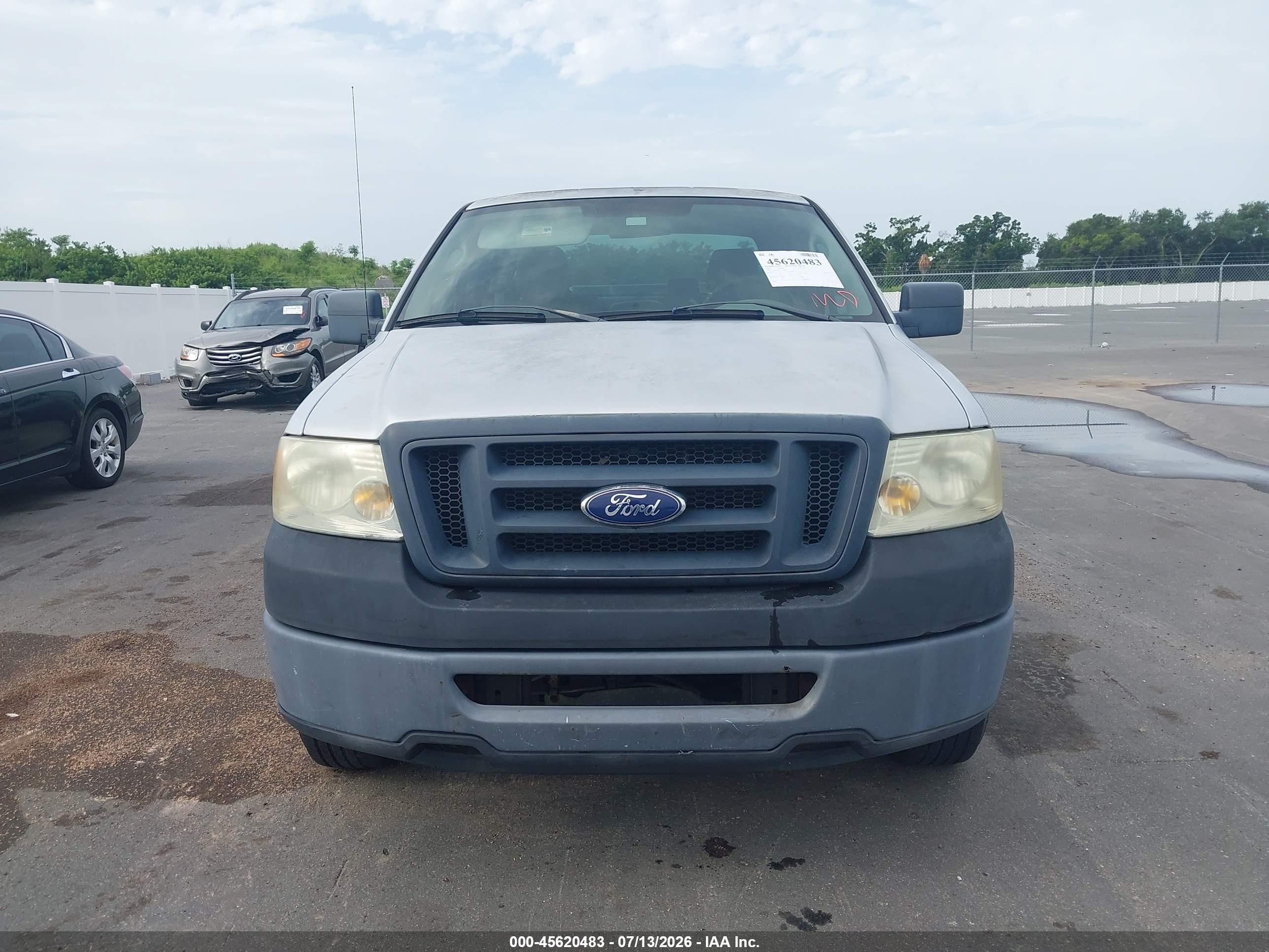 2007 Ford F-150 Fx4/lariat/xl/xlt Silver vin: 1FTPX14V37NA55061