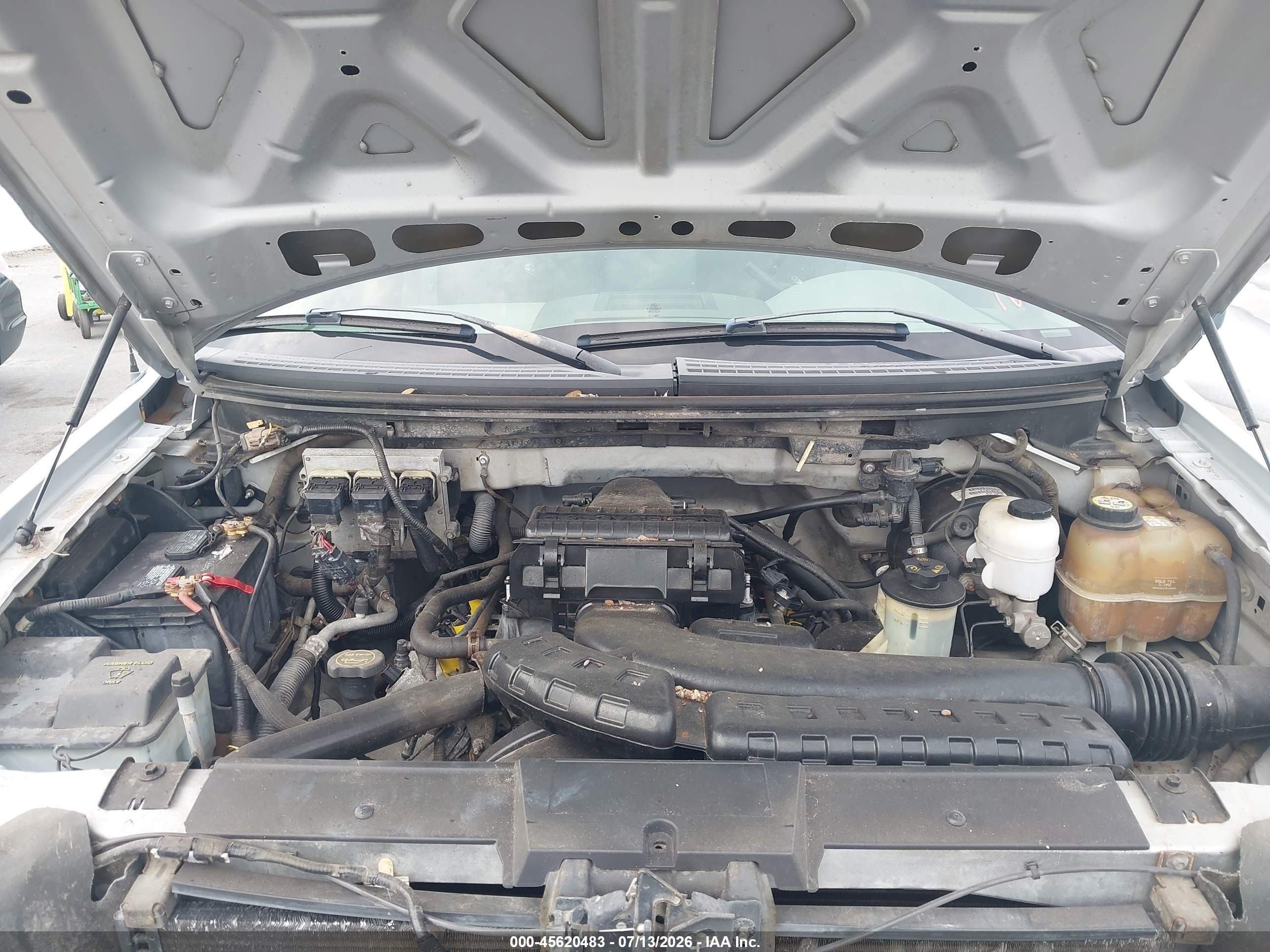 2007 Ford F-150 Fx4/lariat/xl/xlt Silver vin: 1FTPX14V37NA55061