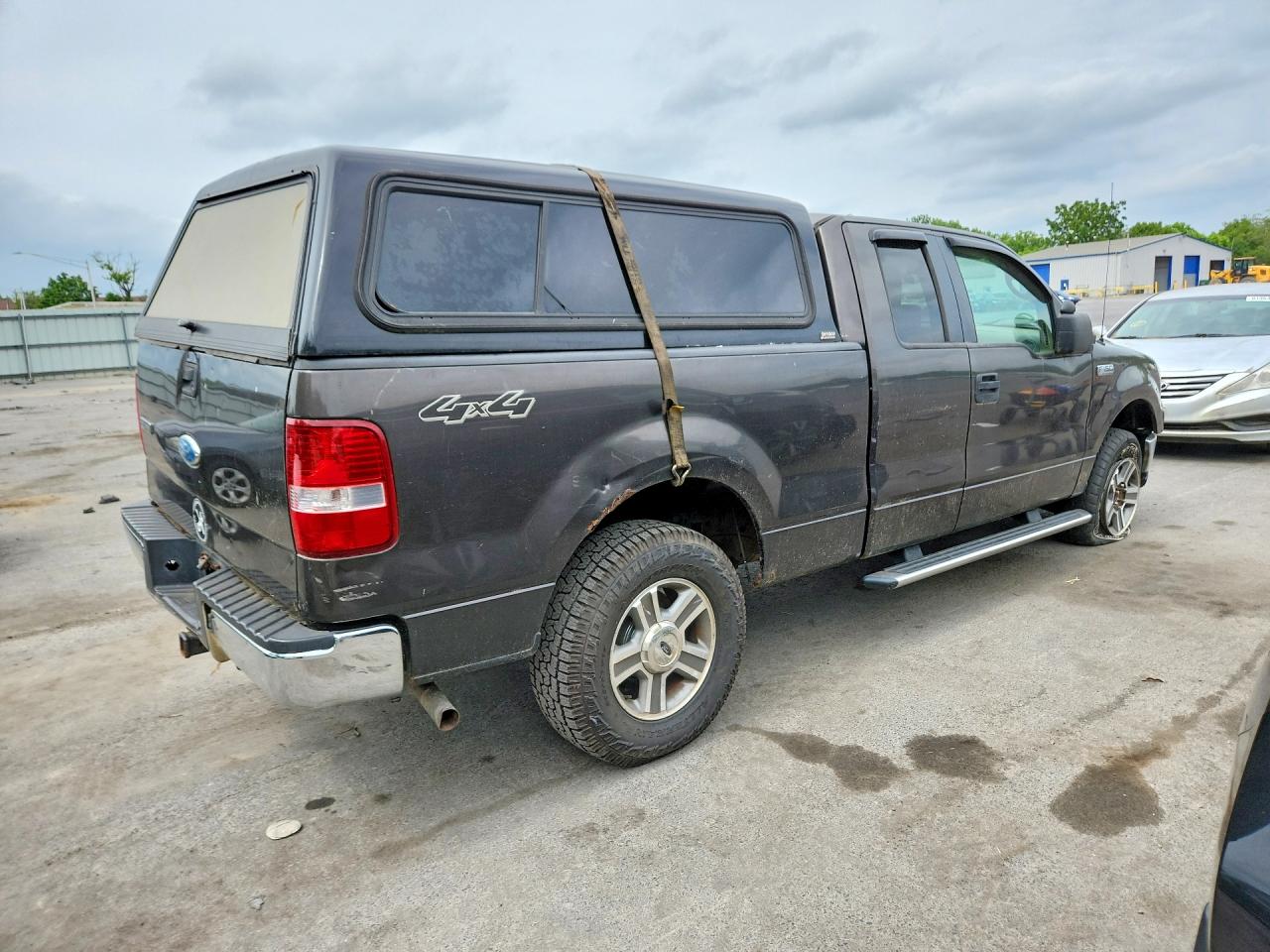 2007 Ford F150 Brown vin: 1FTPX14V37NA60437