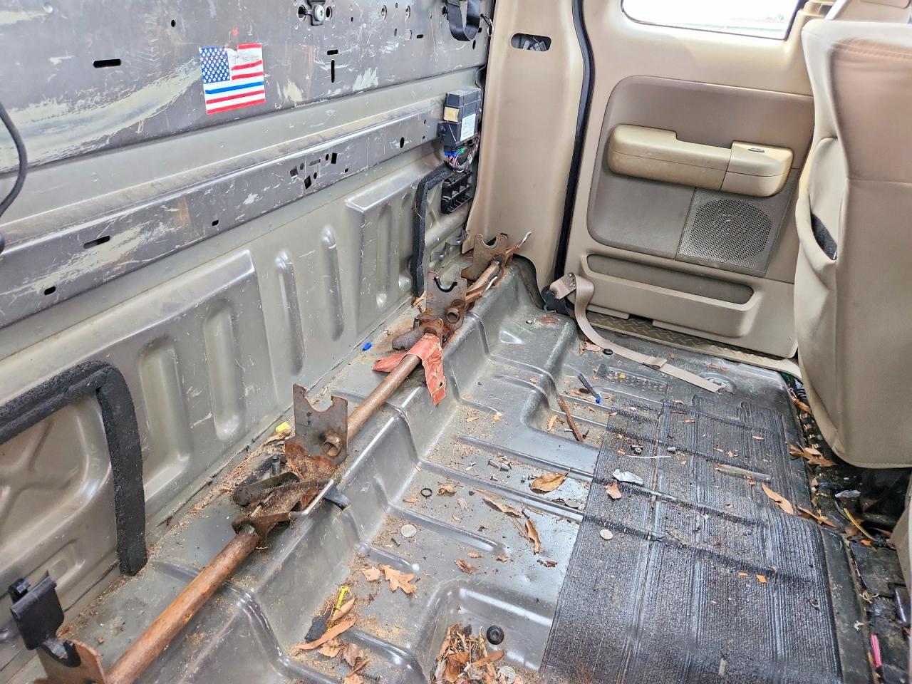 2007 Ford F150 Brown vin: 1FTPX14V37NA60437