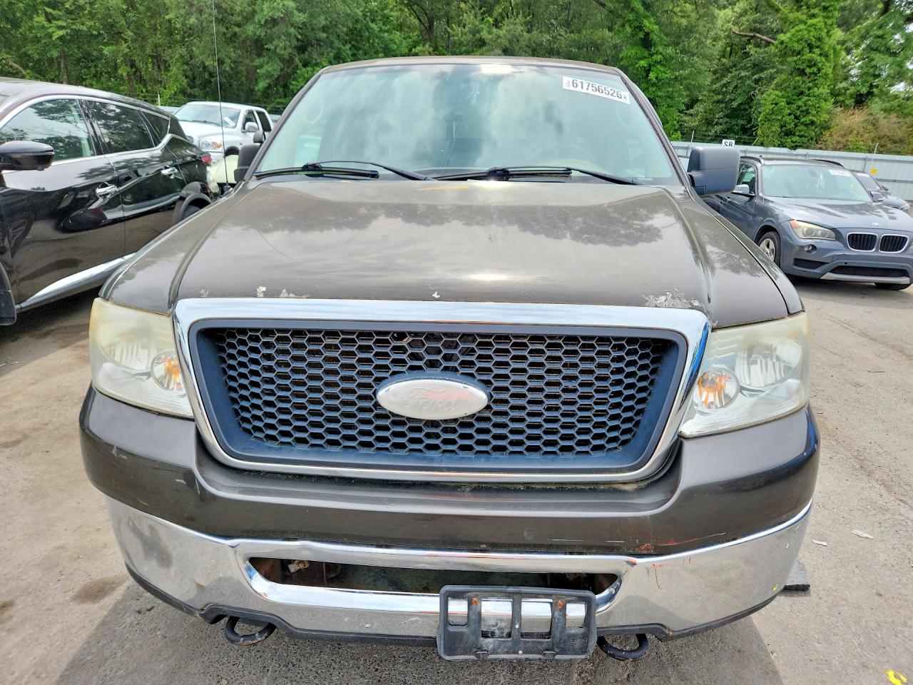 2007 Ford F150 Brown vin: 1FTPX14V37NA60437