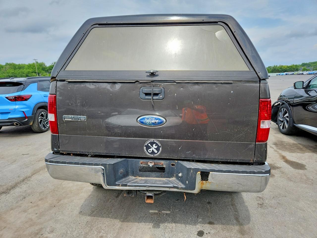 2007 Ford F150 Brown vin: 1FTPX14V37NA60437