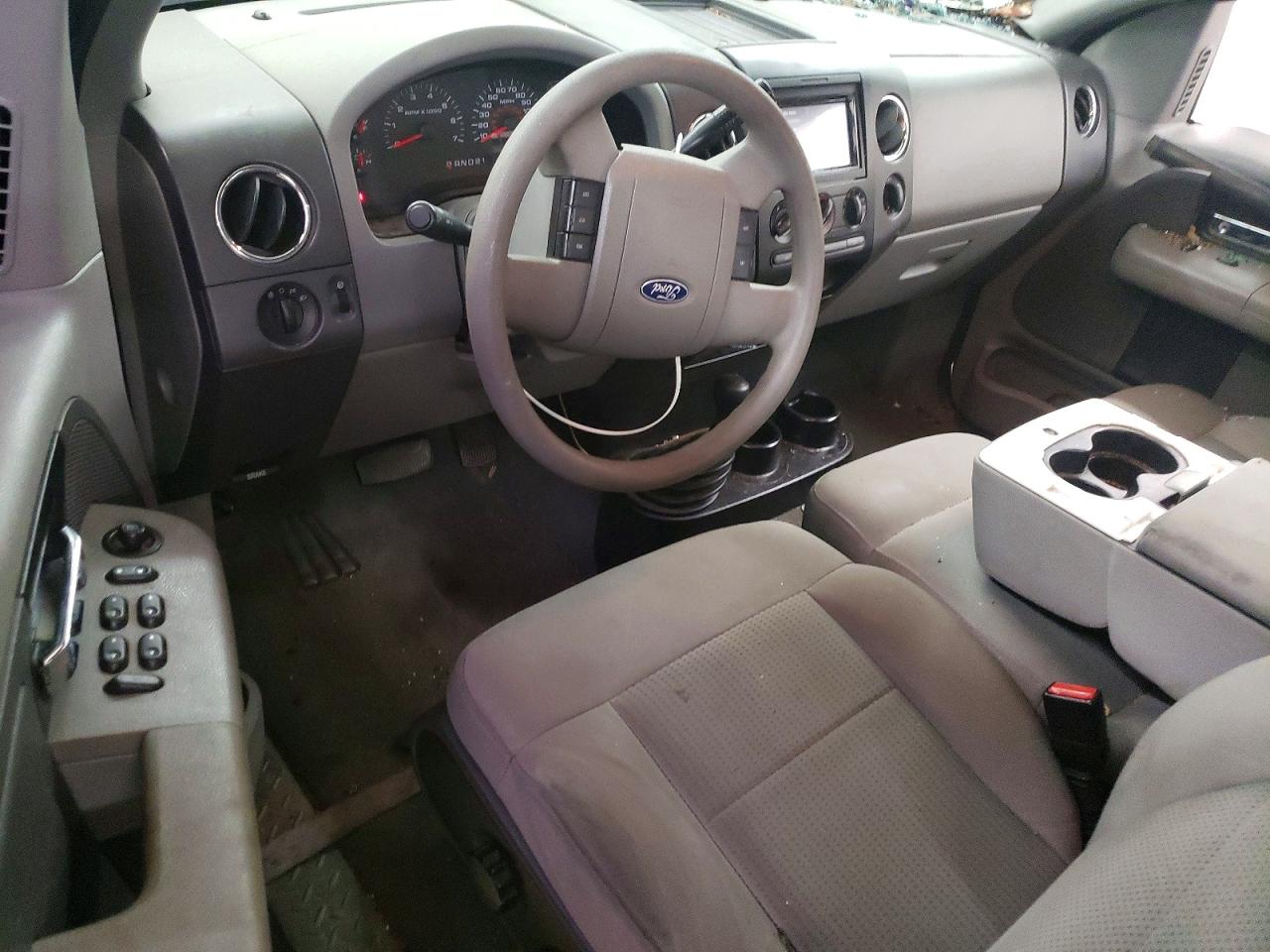 2007 Ford F150 Gray vin: 1FTPX14V37NA87749