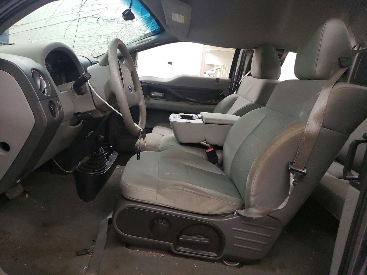 2007 Ford F150 Gray vin: 1FTPX14V37NA87749