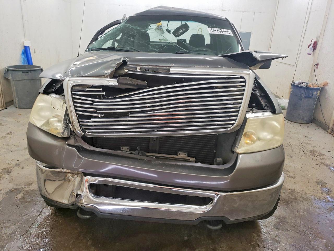 2007 Ford F150 Gray vin: 1FTPX14V37NA87749
