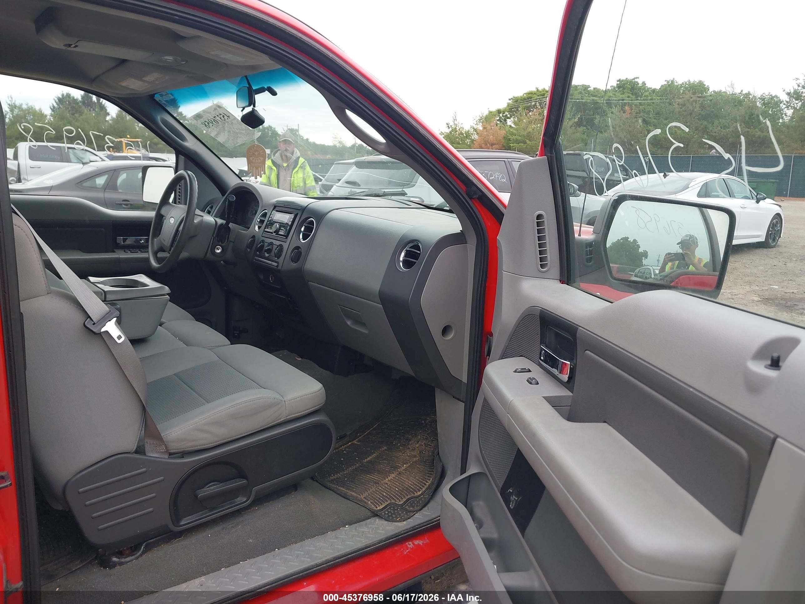 2008 Ford F-150 60th Anniversary/fx4/lariat/xl/xlt Red vin: 1FTPX14V38FA15591