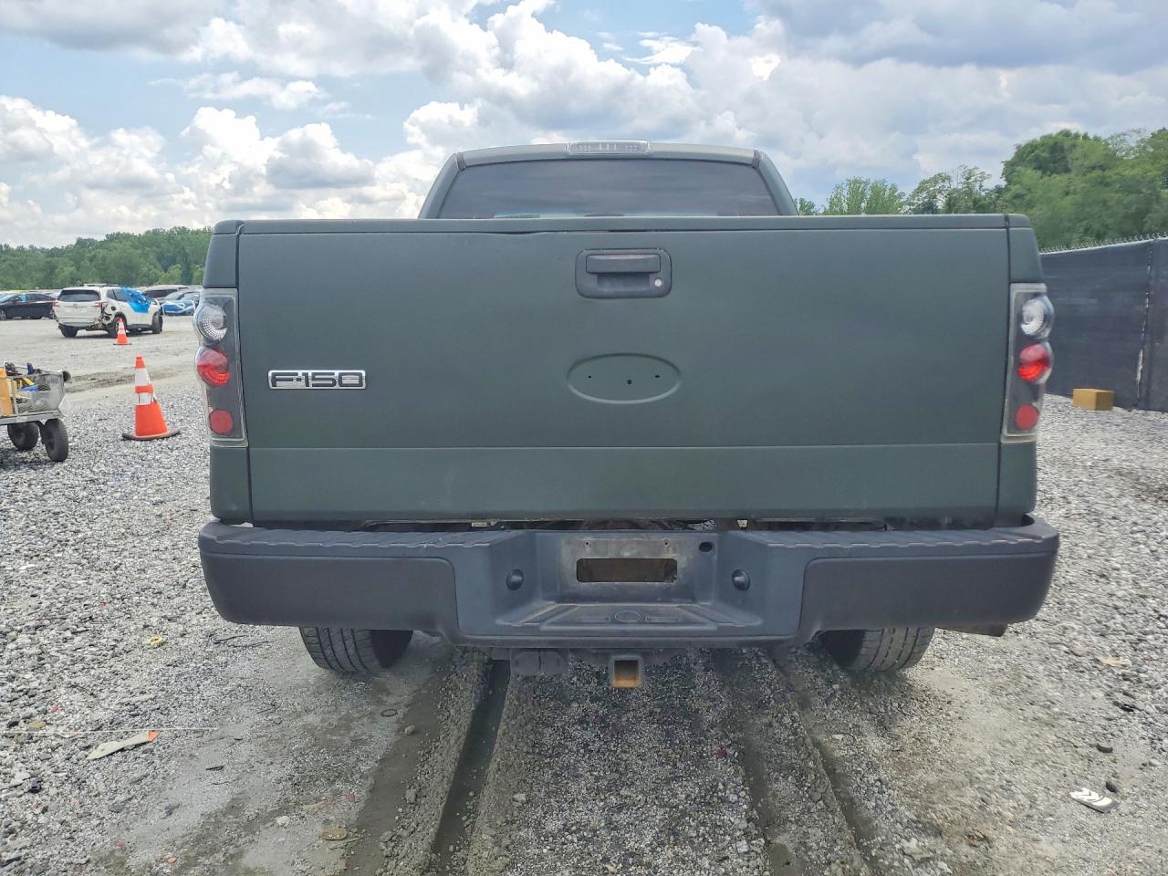 2008 Ford F150 Green vin: 1FTPX14V38FA19561