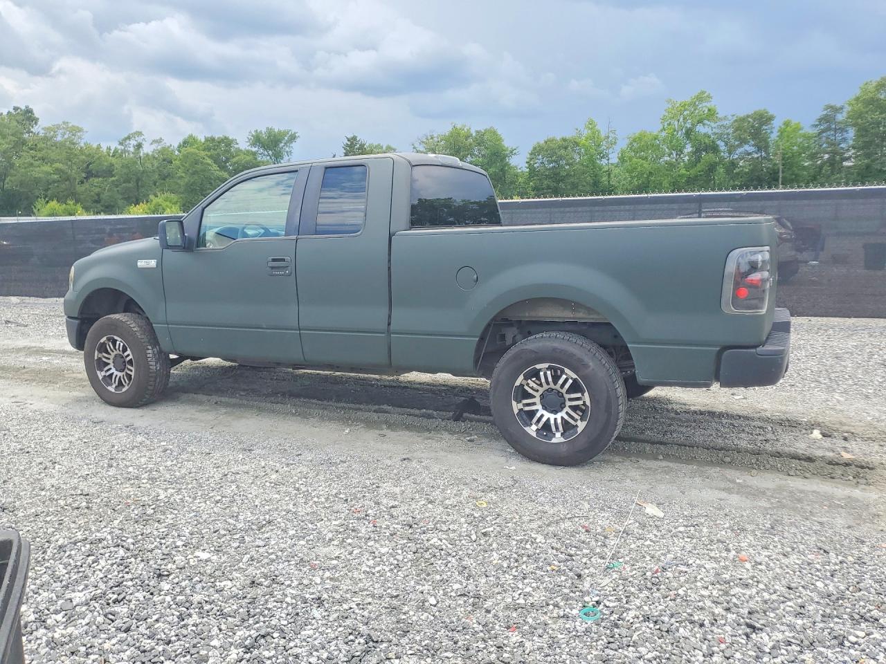 2008 Ford F150 Green vin: 1FTPX14V38FA19561