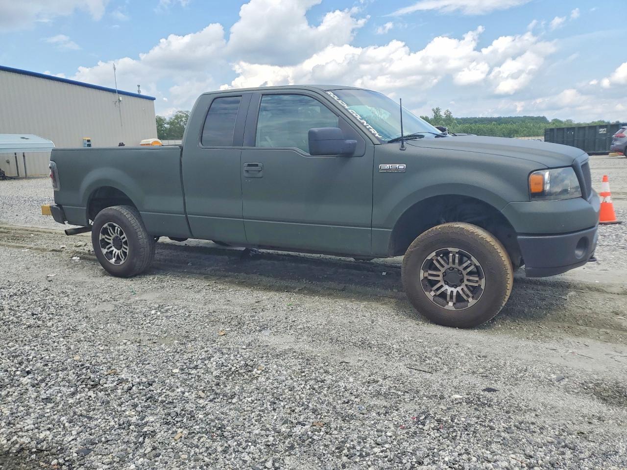 2008 Ford F150 Green vin: 1FTPX14V38FA19561