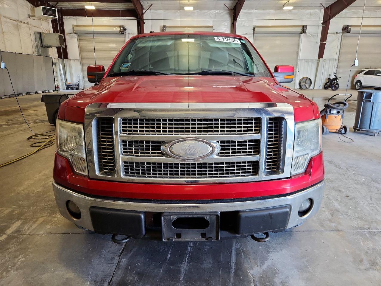 2009 Ford F150 Super Cab Красный vin: 1FTPX14V39FA89109