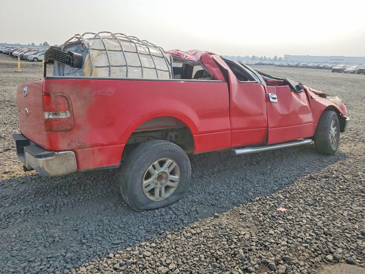 2006 Ford F150 Red vin: 1FTPX14V46KD14916