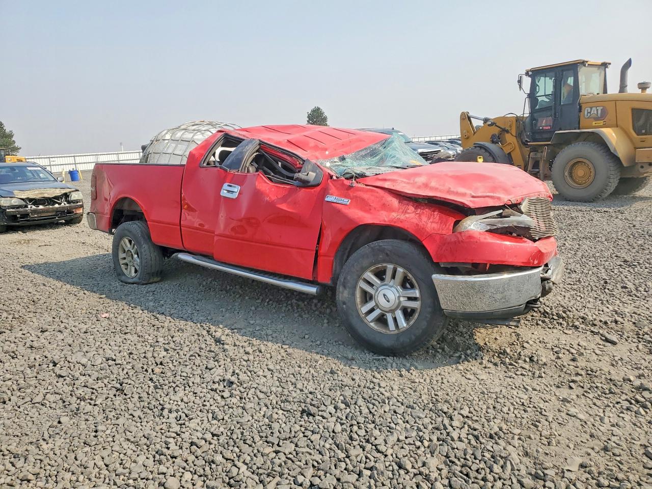2006 Ford F150 Red vin: 1FTPX14V46KD14916