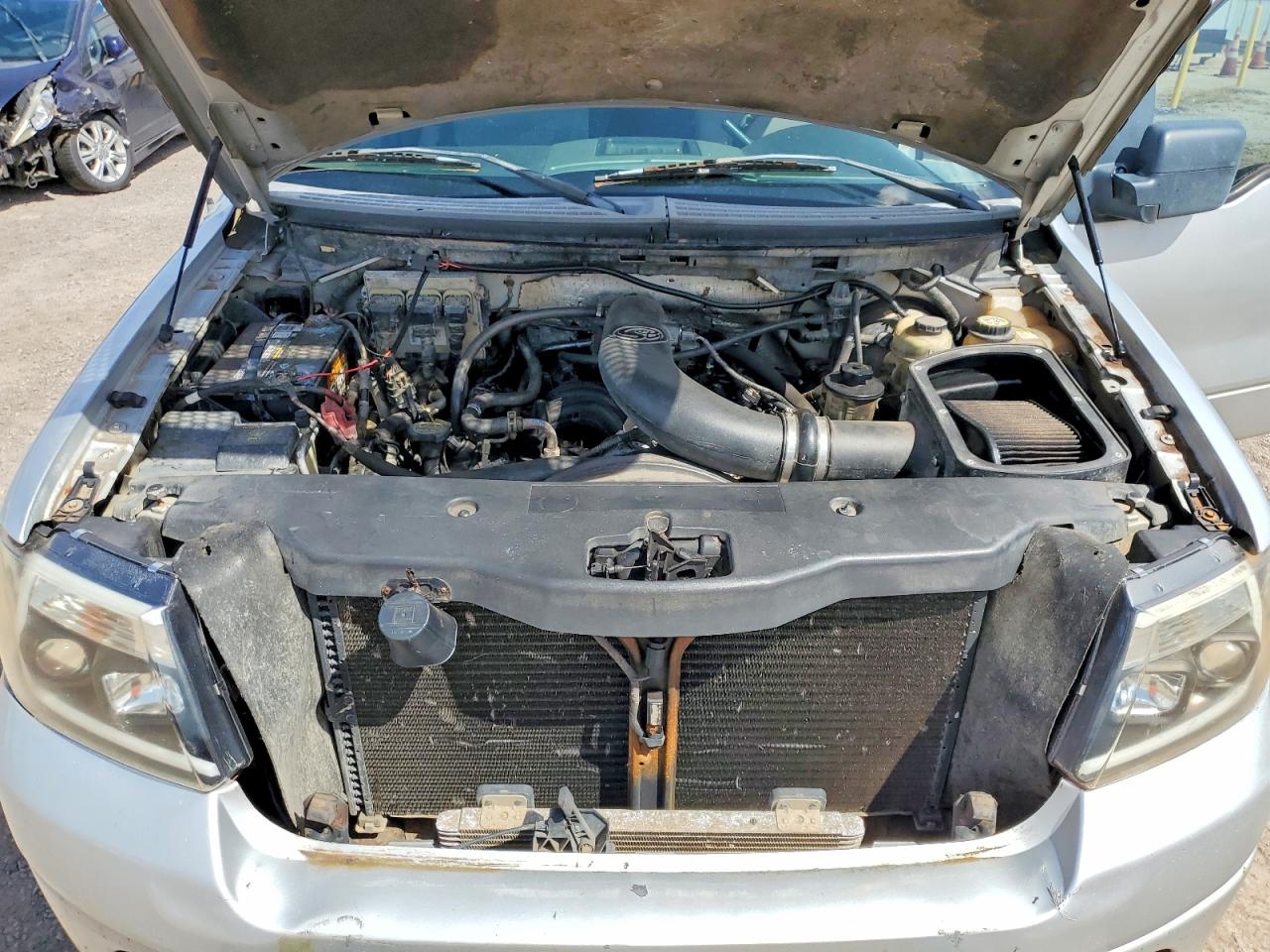 2006 Ford F150 Silver vin: 1FTPX14V46NA89881