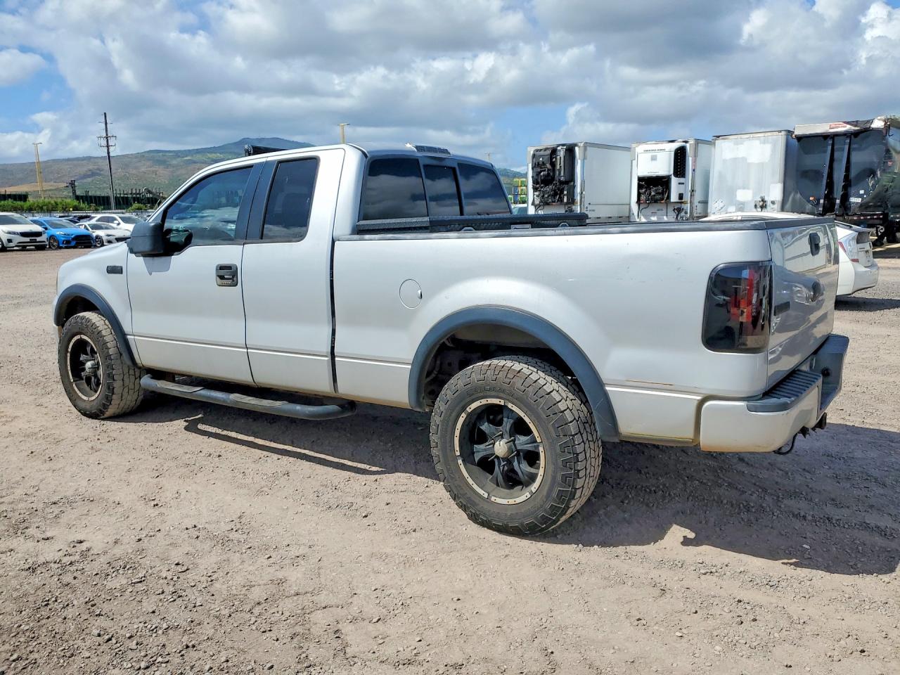 2006 Ford F150 Silver vin: 1FTPX14V46NA89881