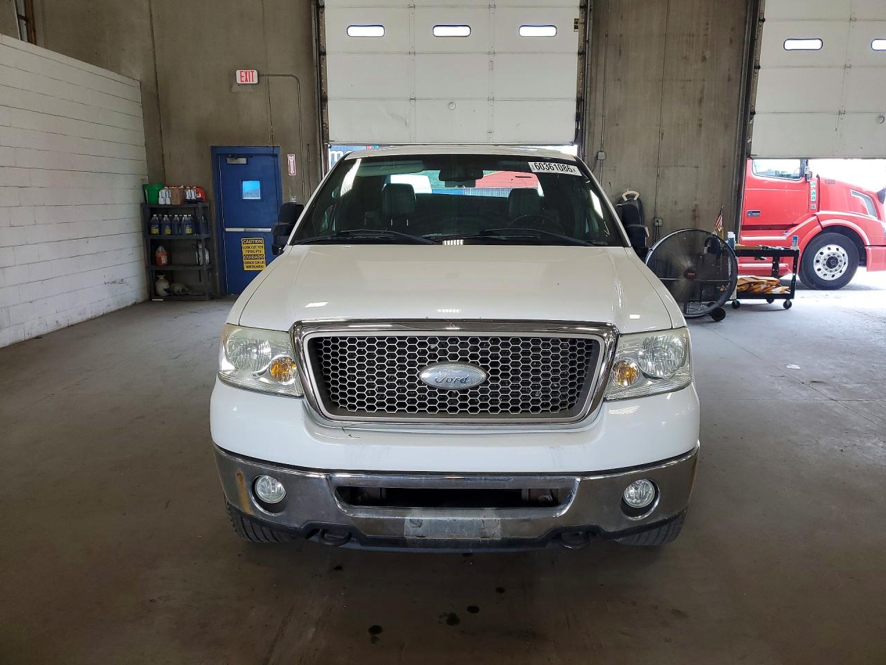2006 Ford F150 White vin: 1FTPX14V46NB47438